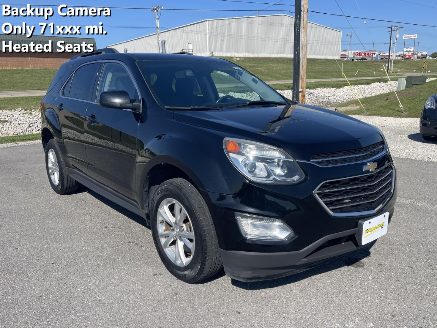 2017 BLACK /Black Cloth Chevrolet Equinox LT 2WD (2GNALCEK2H6) with an 2.4L 4 Cyl. engine, Automatic transmission, located at 2990 Old Orchard Rd., Jackson, MO, 63755, 37.354214, -89.612106 - We have financing available and we accept trades! Fill out a credit application on our website or come by today! If you have any questions, give us a call at (573) 204-7777 or visit our website at firstautocredit.com. - Photo#0