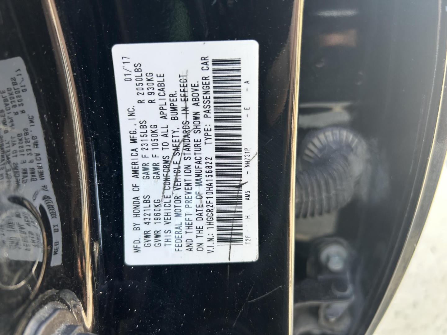 2017 BLACK /Black Honda Accord Sport Special Edition CVT (1HGCR2F10HA) with an 2.4L L4 DOHC 16V engine, CVT transmission, located at 506 S. Kingshighway, Cape Girardeau, MO, 63703, (573) 235-5000, 37.294991, -89.553635 - 2017 Honda Accord Sport Special Edition 131xxx miles Front Wheel Drive 2.4L 4 Cyl. Automatic Heated Seats Power Driver Seat Backup Camera Bluetooth Cruise Power Windows/Locks/Mirrors We have financing available and we accept trades! Fill out a credit application on our website or come by - Photo#34