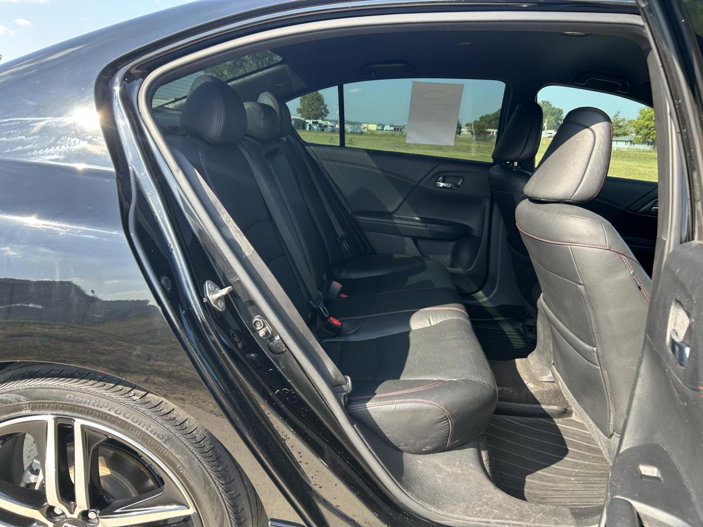 2017 BLACK /Black Honda Accord Sport Special Edition CVT (1HGCR2F10HA) with an 2.4L L4 DOHC 16V engine, CVT transmission, located at 506 S. Kingshighway, Cape Girardeau, MO, 63703, (573) 235-5000, 37.294991, -89.553635 - 2017 Honda Accord Sport Special Edition 131xxx miles Front Wheel Drive 2.4L 4 Cyl. Automatic Heated Seats Power Driver Seat Backup Camera Bluetooth Cruise Power Windows/Locks/Mirrors We have financing available and we accept trades! Fill out a credit application on our website or come by - Photo#19