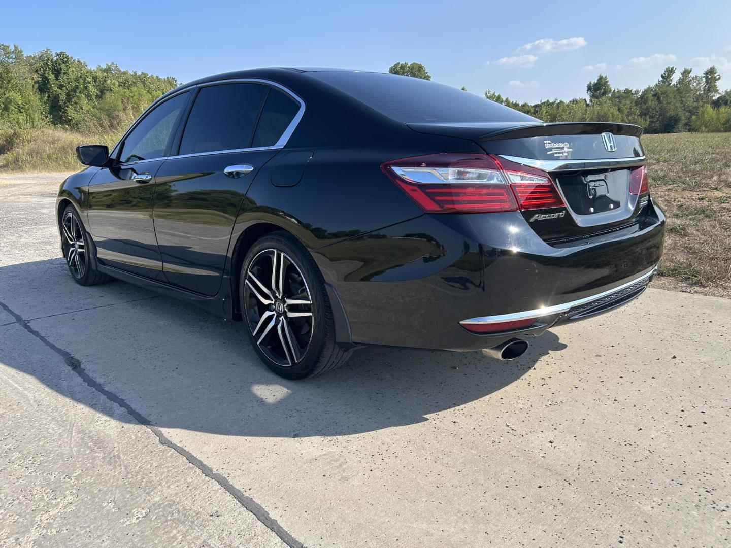 2017 BLACK /Black Honda Accord Sport Special Edition CVT (1HGCR2F10HA) with an 2.4L L4 DOHC 16V engine, CVT transmission, located at 506 S. Kingshighway, Cape Girardeau, MO, 63703, (573) 235-5000, 37.294991, -89.553635 - 2017 Honda Accord Sport Special Edition 131xxx miles Front Wheel Drive 2.4L 4 Cyl. Automatic Heated Seats Power Driver Seat Backup Camera Bluetooth Cruise Power Windows/Locks/Mirrors We have financing available and we accept trades! Fill out a credit application on our website or come by - Photo#11