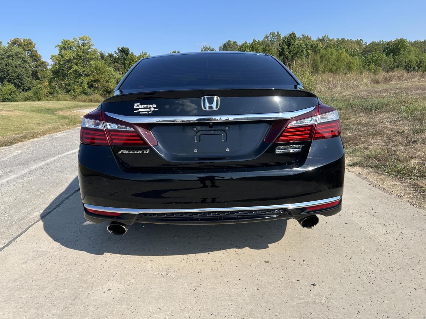 2017 BLACK /Black Honda Accord Sport Special Edition CVT (1HGCR2F10HA) with an 2.4L L4 DOHC 16V engine, CVT transmission, located at 506 S. Kingshighway, Cape Girardeau, MO, 63703, (573) 235-5000, 37.294991, -89.553635 - 2017 Honda Accord Sport Special Edition 131xxx miles Front Wheel Drive 2.4L 4 Cyl. Automatic Heated Seats Power Driver Seat Backup Camera Bluetooth Cruise Power Windows/Locks/Mirrors We have financing available and we accept trades! Fill out a credit application on our website or come by - Photo#8