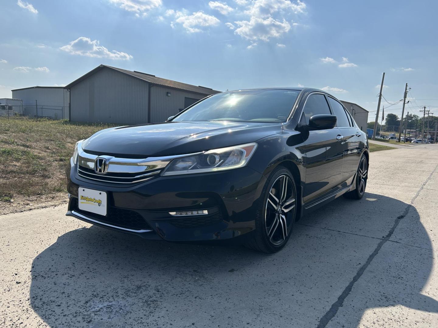 2017 BLACK /Black Honda Accord Sport Special Edition CVT (1HGCR2F10HA) with an 2.4L L4 DOHC 16V engine, CVT transmission, located at 506 S. Kingshighway, Cape Girardeau, MO, 63703, (573) 235-5000, 37.294991, -89.553635 - 2017 Honda Accord Sport Special Edition 131xxx miles Front Wheel Drive 2.4L 4 Cyl. Automatic Heated Seats Power Driver Seat Backup Camera Bluetooth Cruise Power Windows/Locks/Mirrors We have financing available and we accept trades! Fill out a credit application on our website or come by - Photo#6
