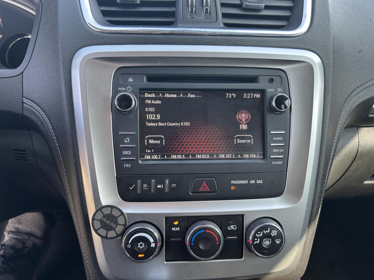 2015 BURGUNDY /Black GMC Acadia SLE-1 FWD (1GKKRNED1FJ) with an 3.6L V6 DOHC 24V engine, 6-Speed Automatic transmission, located at 506 S. Kingshighway, Cape Girardeau, MO, 63703, (573) 235-5000, 37.294991, -89.553635 - ***Salvage Title*** 2015 GMC Acadia SLE 120,XXX Miles 3.6L V6 Automatic Front Wheel Drive Back Up Camera Third Row Bluetooth Cruise Power Locks/Windows/Mirrors We have financing available and we accept trades! Fill out a credit application on our website or come by today! If you have any - Photo#2