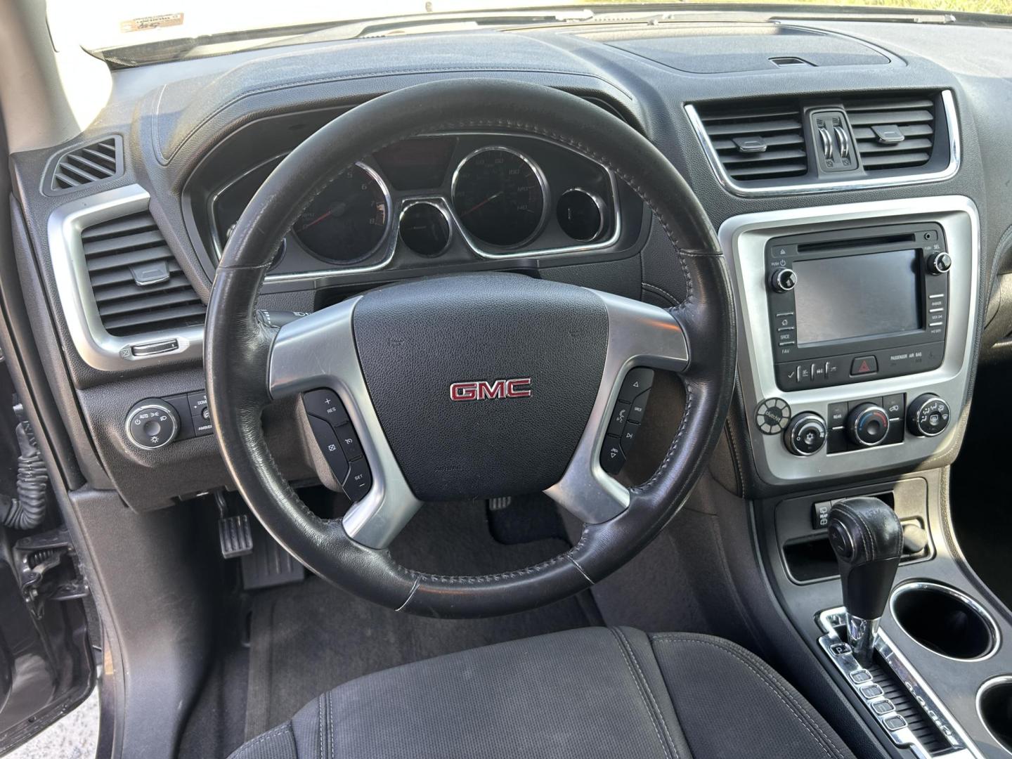 2015 BURGUNDY /Black GMC Acadia SLE-1 FWD (1GKKRNED1FJ) with an 3.6L V6 DOHC 24V engine, 6-Speed Automatic transmission, located at 506 S. Kingshighway, Cape Girardeau, MO, 63703, (573) 235-5000, 37.294991, -89.553635 - ***Salvage Title*** 2015 GMC Acadia SLE 120,XXX Miles 3.6L V6 Automatic Front Wheel Drive Back Up Camera Third Row Bluetooth Cruise Power Locks/Windows/Mirrors We have financing available and we accept trades! Fill out a credit application on our website or come by today! If you have any - Photo#31