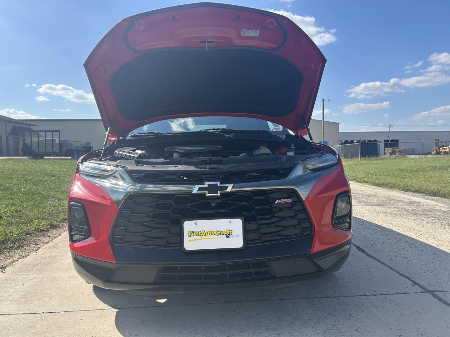 2019 RED /Black Chevrolet Blazer RS (3GNKBERSXKS) with an 3.6L V6 DOHC 24V engine, 9A transmission, located at 506 S. Kingshighway, Cape Girardeau, MO, 63703, (573) 235-5000, 37.294991, -89.553635 - 2019 Chevrolet Blazer RS 81xxx miles Front Wheel Drive 3.6L V6 Driver Confidence Package Automatic Power/Heated/Cooled Seats Heated Steering Wheel Backup Camera Sunroof/Moonroof Bluetooth Remote Start Cruise Power Windows/Locks/Mirrors We have financing available and we accept trades! - Photo#35