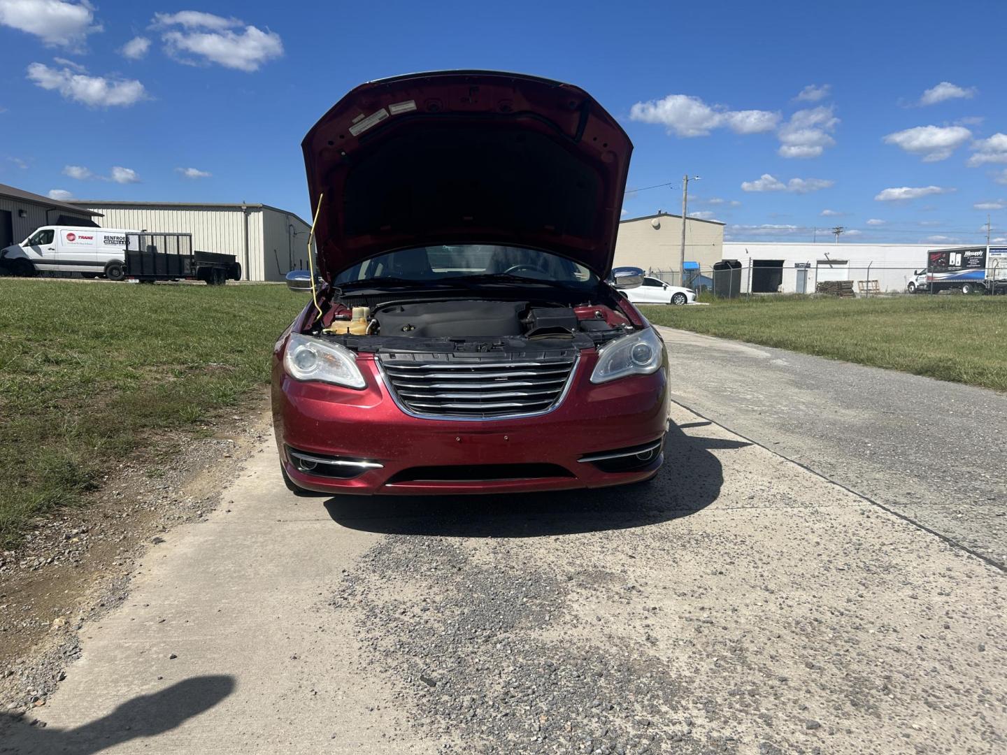 2011 MAROON /Tan Chrysler 200 Limited (1C3BC2FGXBN) with an 3.6L V6 DOHC 24V engine, 6-Speed Automatic transmission, located at 506 S. Kingshighway, Cape Girardeau, MO, 63703, (573) 235-5000, 37.294991, -89.553635 - 2011 Chrysler 200 Limited 77xxx miles Front Wheel Drive 3.6L 6 Cyl. Automatic Cruise Heated Seats Power Driver Seat Power Sunroof Leather Navigation Power Windows/Locks/Mirrors We have financing available and we accept trades! Fill out a credit application on our website or come by today - Photo#30