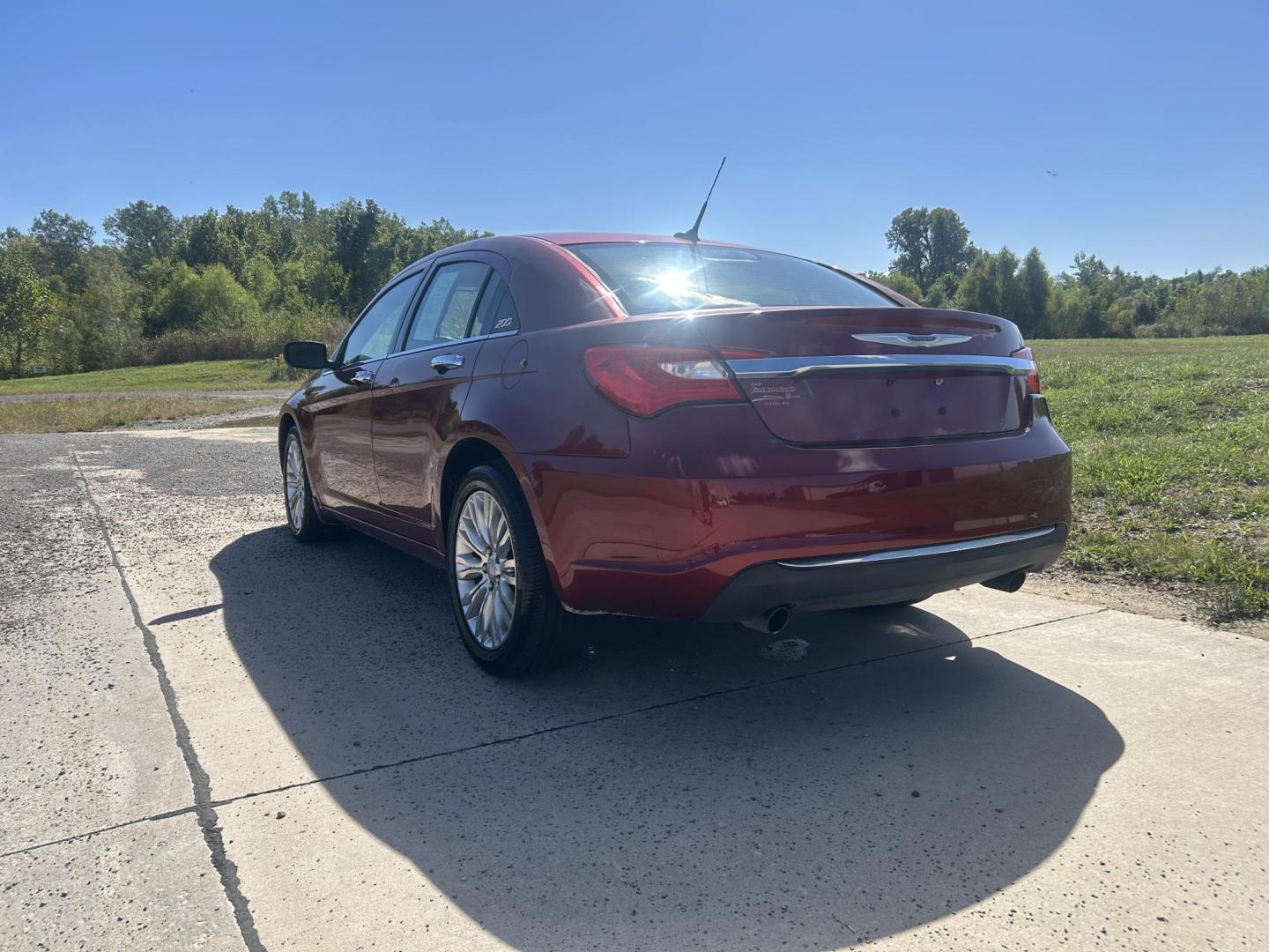 2011 MAROON /Tan Chrysler 200 Limited (1C3BC2FGXBN) with an 3.6L V6 DOHC 24V engine, 6-Speed Automatic transmission, located at 506 S. Kingshighway, Cape Girardeau, MO, 63703, (573) 235-5000, 37.294991, -89.553635 - 2011 Chrysler 200 Limited 77xxx miles Front Wheel Drive 3.6L 6 Cyl. Automatic Cruise Heated Seats Power Driver Seat Power Sunroof Leather Navigation Power Windows/Locks/Mirrors We have financing available and we accept trades! Fill out a credit application on our website or come by today - Photo#8