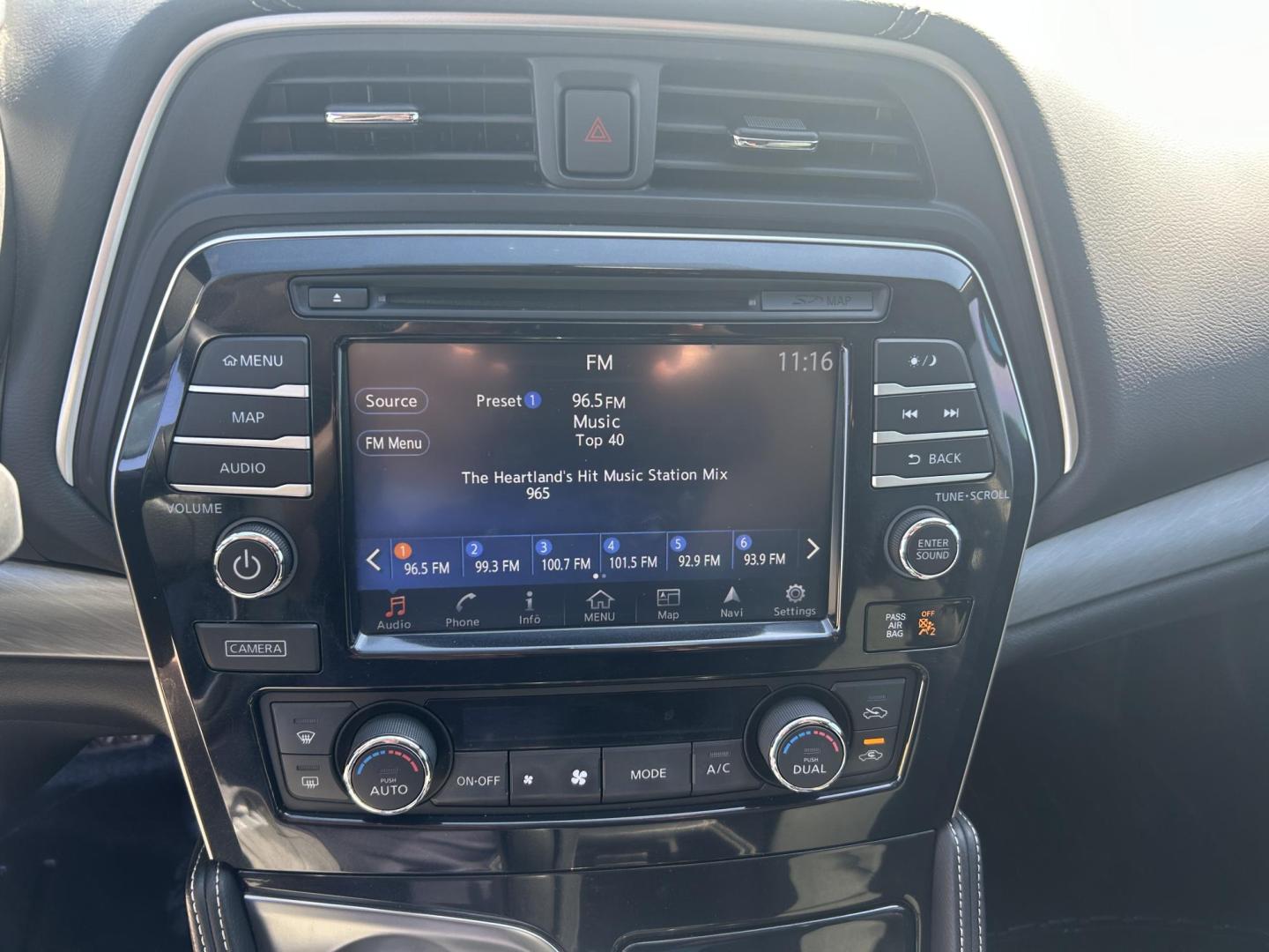 2018 BLACK /Black Nissan Maxima 3.5 SV (1N4AA6AP5JC) with an 3.5L V6 DOHC 24V engine, CVT transmission, located at 506 S. Kingshighway, Cape Girardeau, MO, 63703, (573) 235-5000, 37.294991, -89.553635 - 2018 Nissan Maxima 3.5 SV 38xxx Miles 3.5L 6 cyl Front Wheel Drive Automatic Leather Power Seats Heated Seats/Steering Wheel Remote Start Remote Entry Navigation Sunroof Cruise Power Windows/Locks/Mirrors We have financing available and we accept trades! Fill out a credit application o - Photo#5