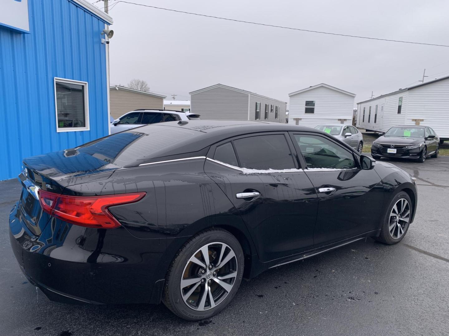 2018 BLACK /Black Nissan Maxima 3.5 SV (1N4AA6AP5JC) with an 3.5L V6 DOHC 24V engine, CVT transmission, located at 506 S. Kingshighway, Cape Girardeau, MO, 63703, (573) 235-5000, 37.294991, -89.553635 - 2018 Nissan Maxima 3.5 SV 38xxx Miles 3.5L 6 cyl Front Wheel Drive Automatic Leather Power Seats Heated Seats/Steering Wheel Remote Start Remote Entry Navigation Sunroof Cruise Power Windows/Locks/Mirrors We have financing available and we accept trades! Fill out a credit application o - Photo#7