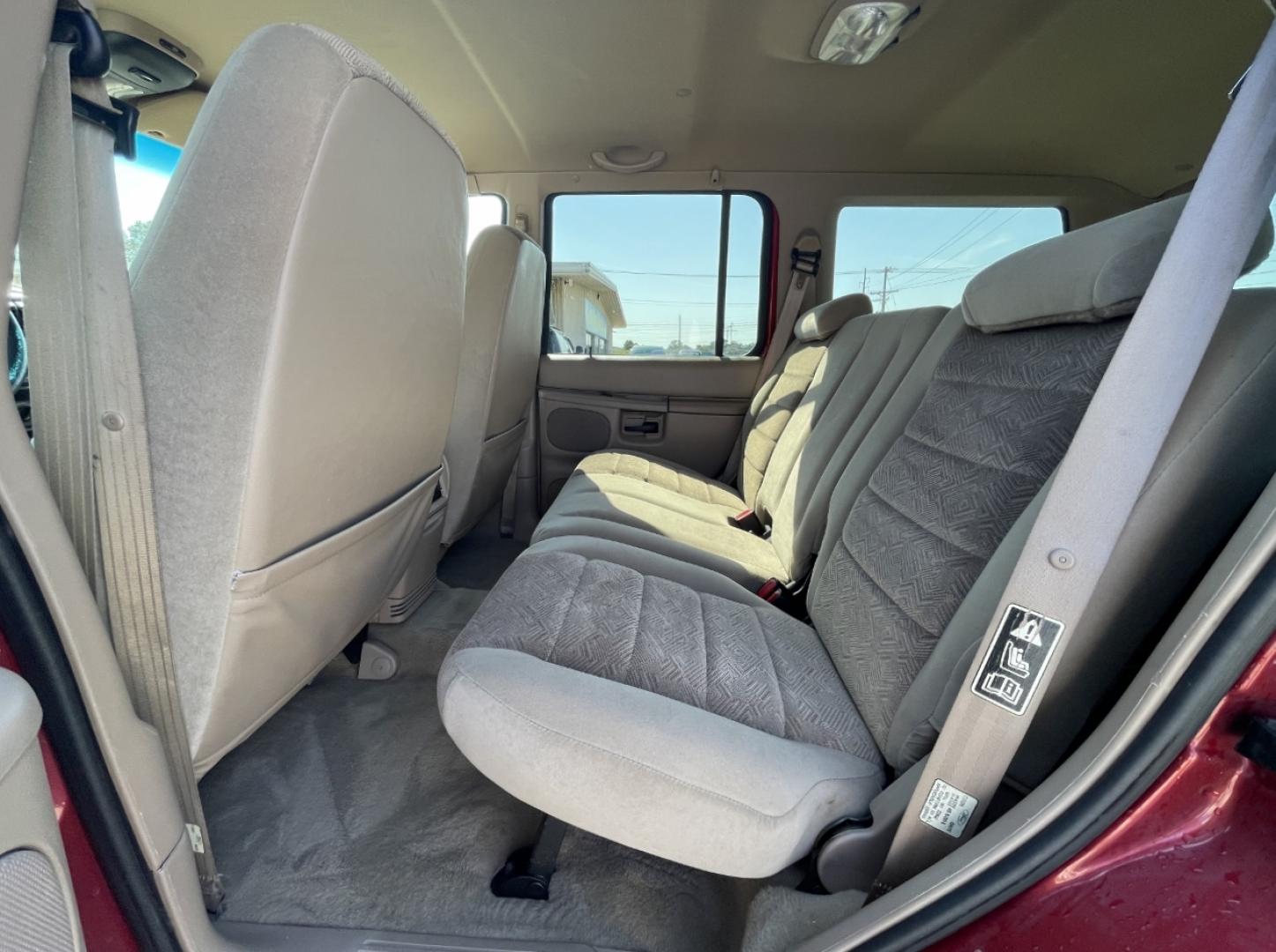2001 RED /Tan Cloth Ford Explorer XLT 4WD (1FMZU73E81Z) with an 4.0L V6 engine, Automatic transmission, located at 2990 Old Orchard Rd., Jackson, MO, 63755, 37.354214, -89.612106 - We have financing available and we accept trades! Fill out a credit application on our website or come by today! If you have any questions, give us a call at (573) 204-7777 or visit our website at firstautocredit.com. - Photo#13