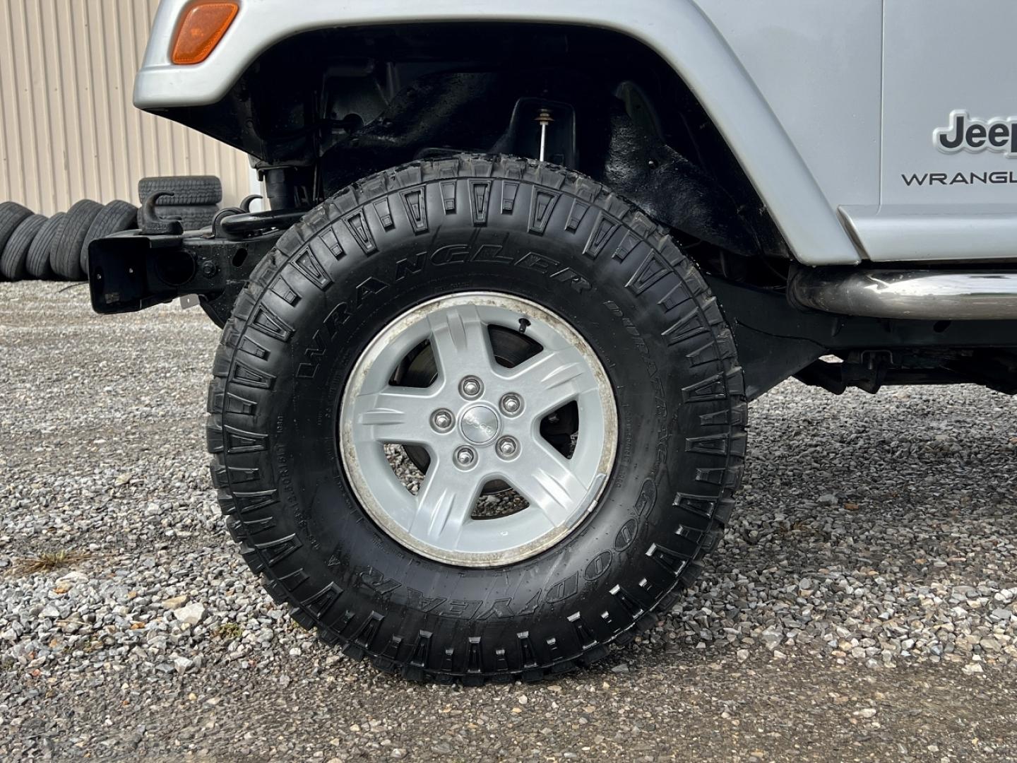 2005 SILVER /Black Cloth Jeep Wrangler X (1J4FA39S45P) with an 4.0L 6 Cyl. engine, Automatic transmission, located at 2990 Old Orchard Rd., Jackson, MO, 63755, 37.354214, -89.612106 - 2005 Jeep Wrangler X 104xxx miles 4 Wheel Drive 4.0L I6 Automatic We have financing available and we accept trades! Fill out a credit application on our website or come by today! If you have any questions, give us a call at (573) 204-7777 or visit our website at firstautocredit.com. - Photo#24