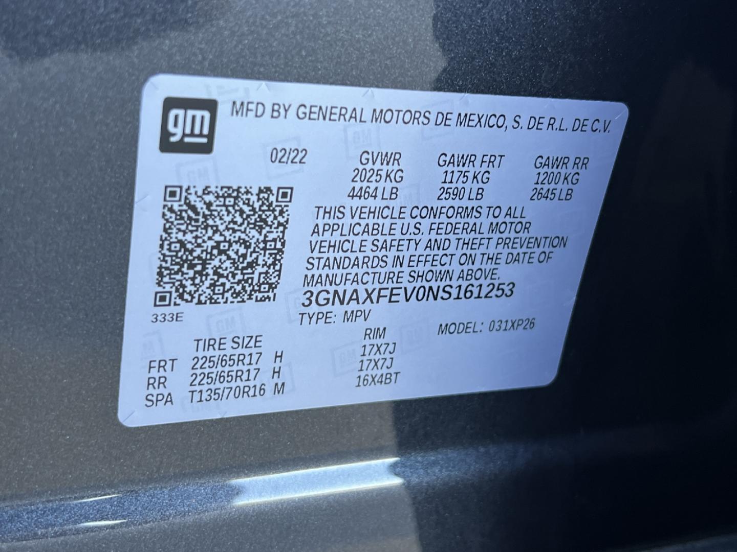 2022 GRAY /Gray Cloth Chevrolet Equinox LS 1FL FWD (3GNAXFEV0NS) with an 1.5L 4 Cyl. TURBO engine, Automatic transmission, located at 2990 Old Orchard Rd., Jackson, MO, 63755, 37.354214, -89.612106 - 2022 Chevrolet Equinox LS 1-Owner 143xxx miles Front Wheel Drive 1.5L 4 Cyl. Automatic Backup Camera Bluetooth Cruise Power Windows/Locks/Mirrors We have financing available and we accept trades! Fill out a credit application on our website or come by today! If you have any questions, giv - Photo#44