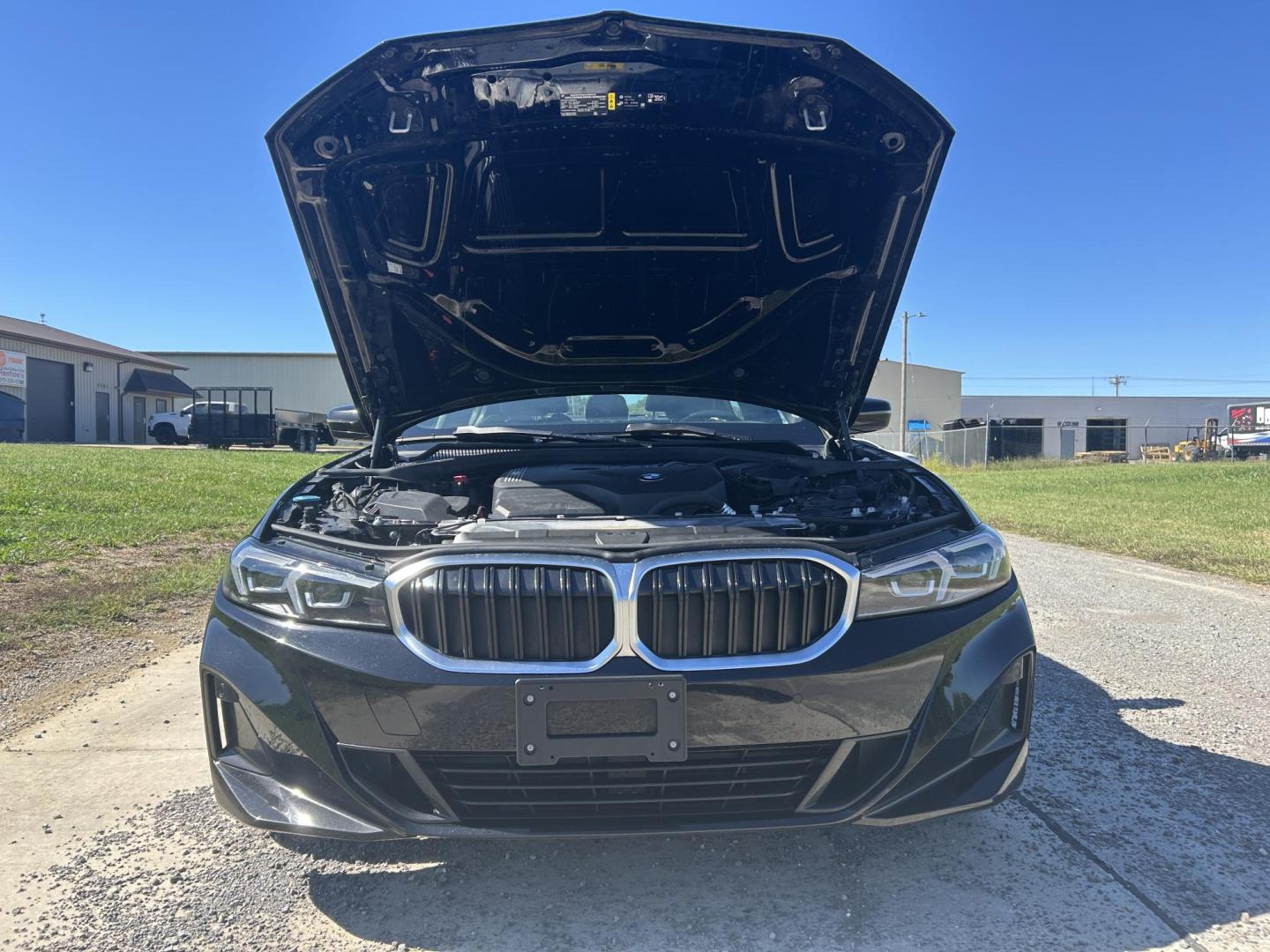 2023 BLACK /Black BMW 3-Series 330e (3MW39FF07P8) with an 2.0L I4 Hybrid engine, 8A transmission, located at 506 S. Kingshighway, Cape Girardeau, MO, 63703, (573) 235-5000, 37.294991, -89.553635 - 2023 BMW 330e Only 58xxx miles Rear Wheel Drive 2.0L I4 Automatic Leather Navigation Power/Heated Seats Backup Camera Bluetooth Cruise Power Windows/Locks/Mirrors We have financing available and we accept trades! Fill out a credit application on our website or come by today! If you have - Photo#34