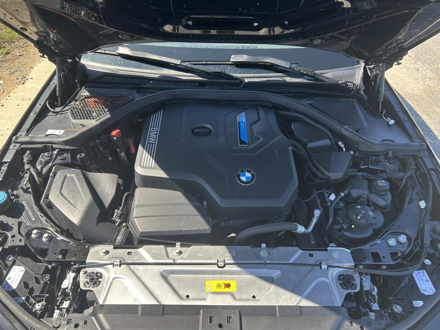 2023 BLACK /Black BMW 3-Series 330e (3MW39FF07P8) with an 2.0L I4 Hybrid engine, 8A transmission, located at 506 S. Kingshighway, Cape Girardeau, MO, 63703, (573) 235-5000, 37.294991, -89.553635 - 2023 BMW 330e Only 58xxx miles Rear Wheel Drive 2.0L I4 Automatic Leather Navigation Power/Heated Seats Backup Camera Bluetooth Cruise Power Windows/Locks/Mirrors We have financing available and we accept trades! Fill out a credit application on our website or come by today! If you have - Photo#35