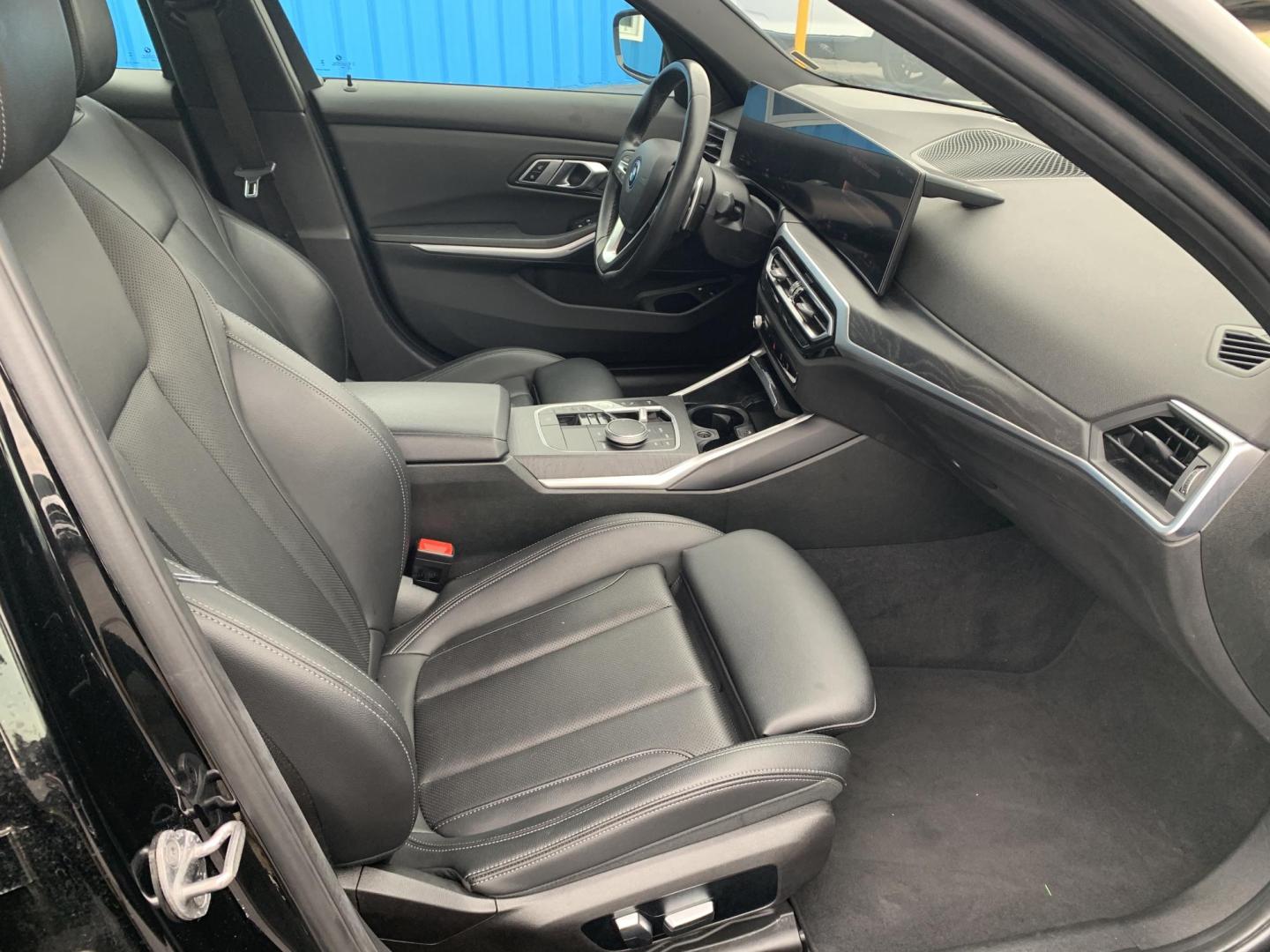 2023 BLACK /Black BMW 3-Series 330e (3MW39FF07P8) with an 2.0L I4 Hybrid engine, 8A transmission, located at 506 S. Kingshighway, Cape Girardeau, MO, 63703, (573) 235-5000, 37.294991, -89.553635 - 2023 BMW 330e Only 58xxx miles Rear Wheel Drive 2.0L I4 Automatic Leather Navigation Power/Heated Seats Backup Camera Bluetooth Cruise Power Windows/Locks/Mirrors We have financing available and we accept trades! Fill out a credit application on our website or come by today! If you have - Photo#12