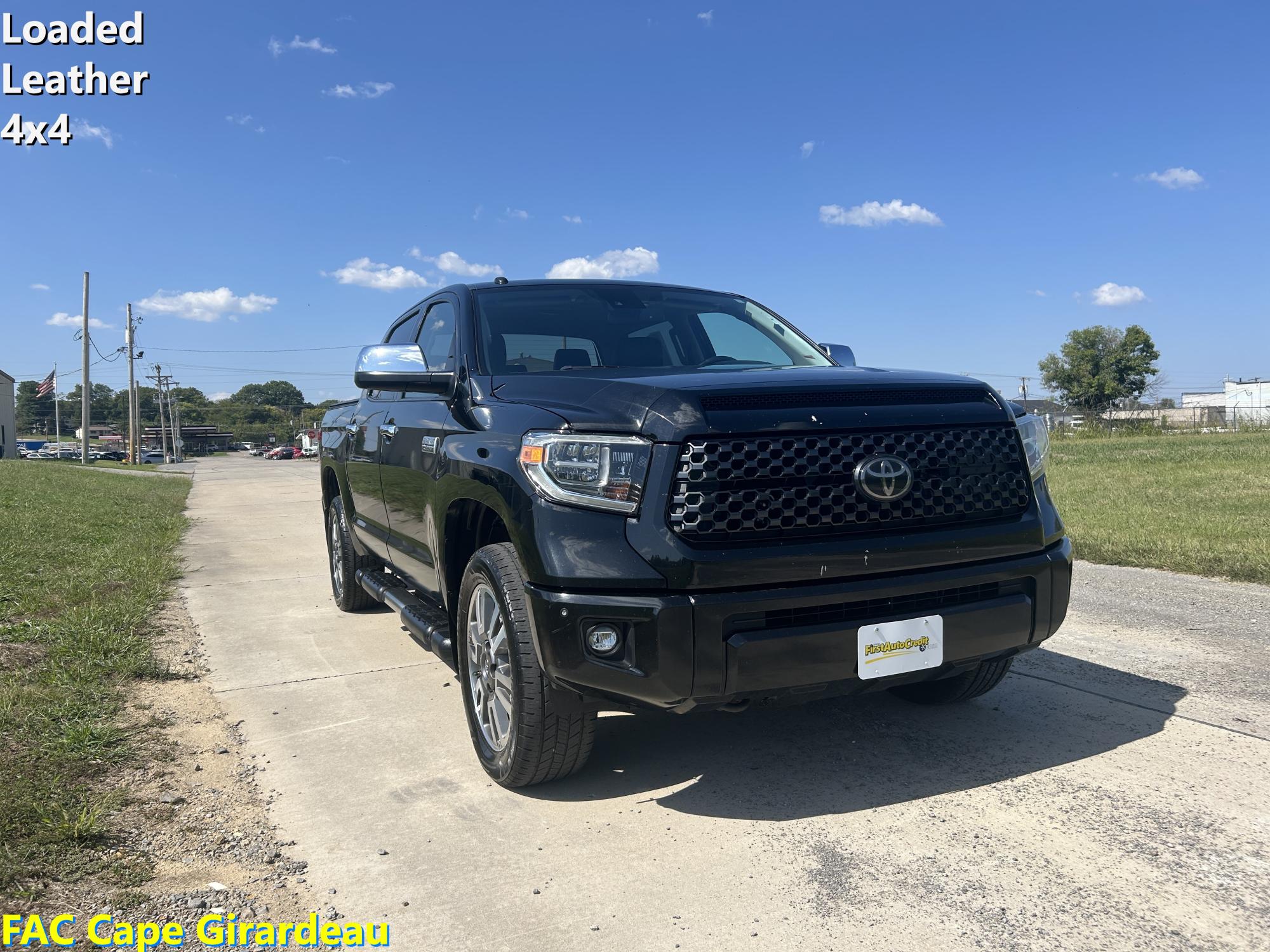 2018 Toyota Tundra Platinum CrewMax 5.7L FFV 4WD