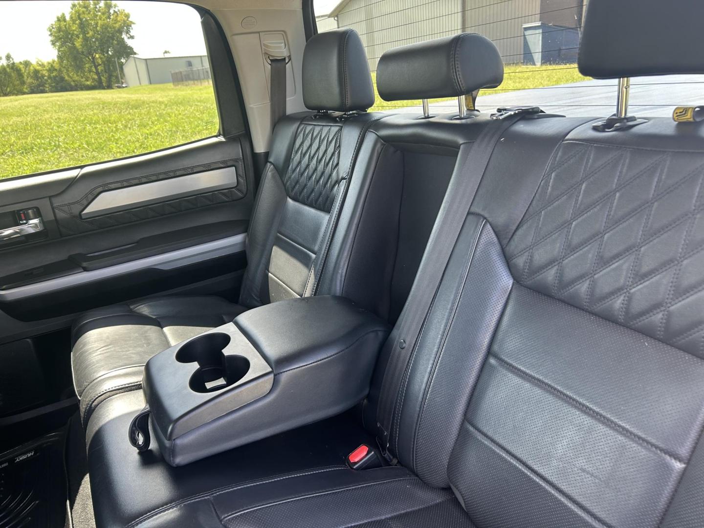 2018 BLACK /Black Toyota Tundra Platinum CrewMax 5.7L FFV 4WD (5TFAW5F15JX) with an 5.7L V8 DOHC 32V engine, Automatic transmission, located at 506 S. Kingshighway, Cape Girardeau, MO, 63703, (573) 235-5000, 37.294991, -89.553635 - 2018 Toyota Tundra Platinum 174xxx miles 4x4 5.7L V8 Automatic Leather Heated/Vented Seats Power Sunroof Navigation Backup Camera Power Driver Seat Bluetooth Cruise Power Windows/Locks/Mirrors We have financing available and we accept trades! Fill out a credit application on our websit - Photo#20
