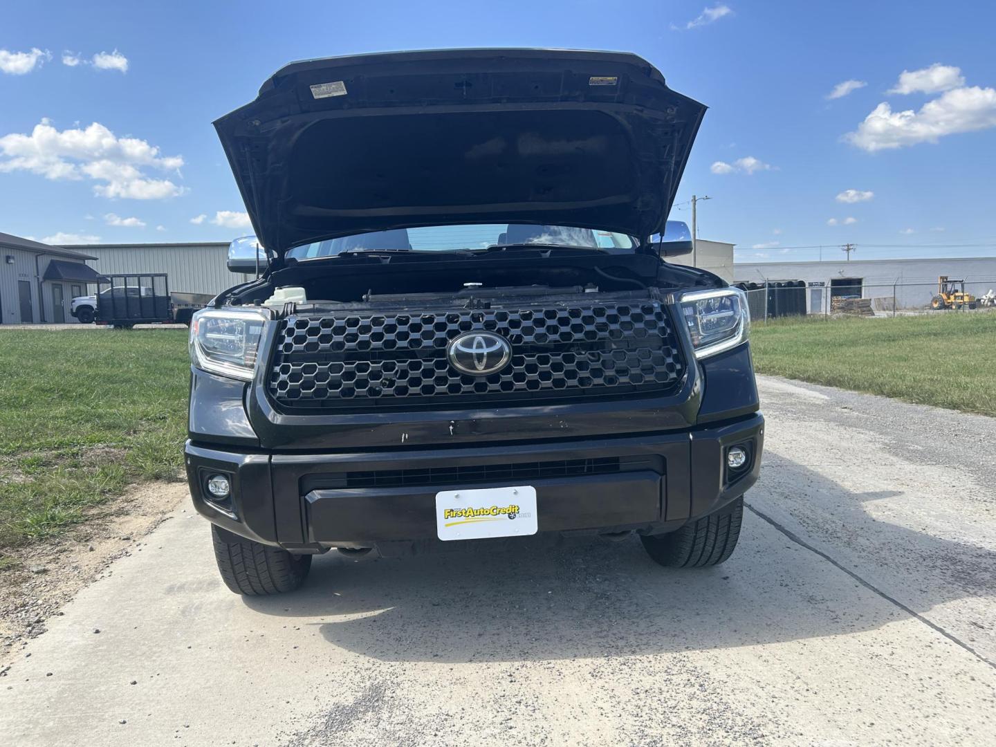 2018 BLACK /Black Toyota Tundra Platinum CrewMax 5.7L FFV 4WD (5TFAW5F15JX) with an 5.7L V8 DOHC 32V engine, Automatic transmission, located at 506 S. Kingshighway, Cape Girardeau, MO, 63703, (573) 235-5000, 37.294991, -89.553635 - 2018 Toyota Tundra Platinum 174xxx miles 4x4 5.7L V8 Automatic Leather Heated/Vented Seats Power Sunroof Navigation Backup Camera Power Driver Seat Bluetooth Cruise Power Windows/Locks/Mirrors We have financing available and we accept trades! Fill out a credit application on our websit - Photo#32
