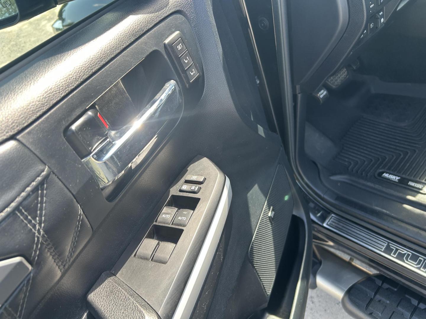 2018 BLACK /Black Toyota Tundra Platinum CrewMax 5.7L FFV 4WD (5TFAW5F15JX) with an 5.7L V8 DOHC 32V engine, Automatic transmission, located at 506 S. Kingshighway, Cape Girardeau, MO, 63703, (573) 235-5000, 37.294991, -89.553635 - 2018 Toyota Tundra Platinum 174xxx miles 4x4 5.7L V8 Automatic Leather Heated/Vented Seats Power Sunroof Navigation Backup Camera Power Driver Seat Bluetooth Cruise Power Windows/Locks/Mirrors We have financing available and we accept trades! Fill out a credit application on our websit - Photo#30