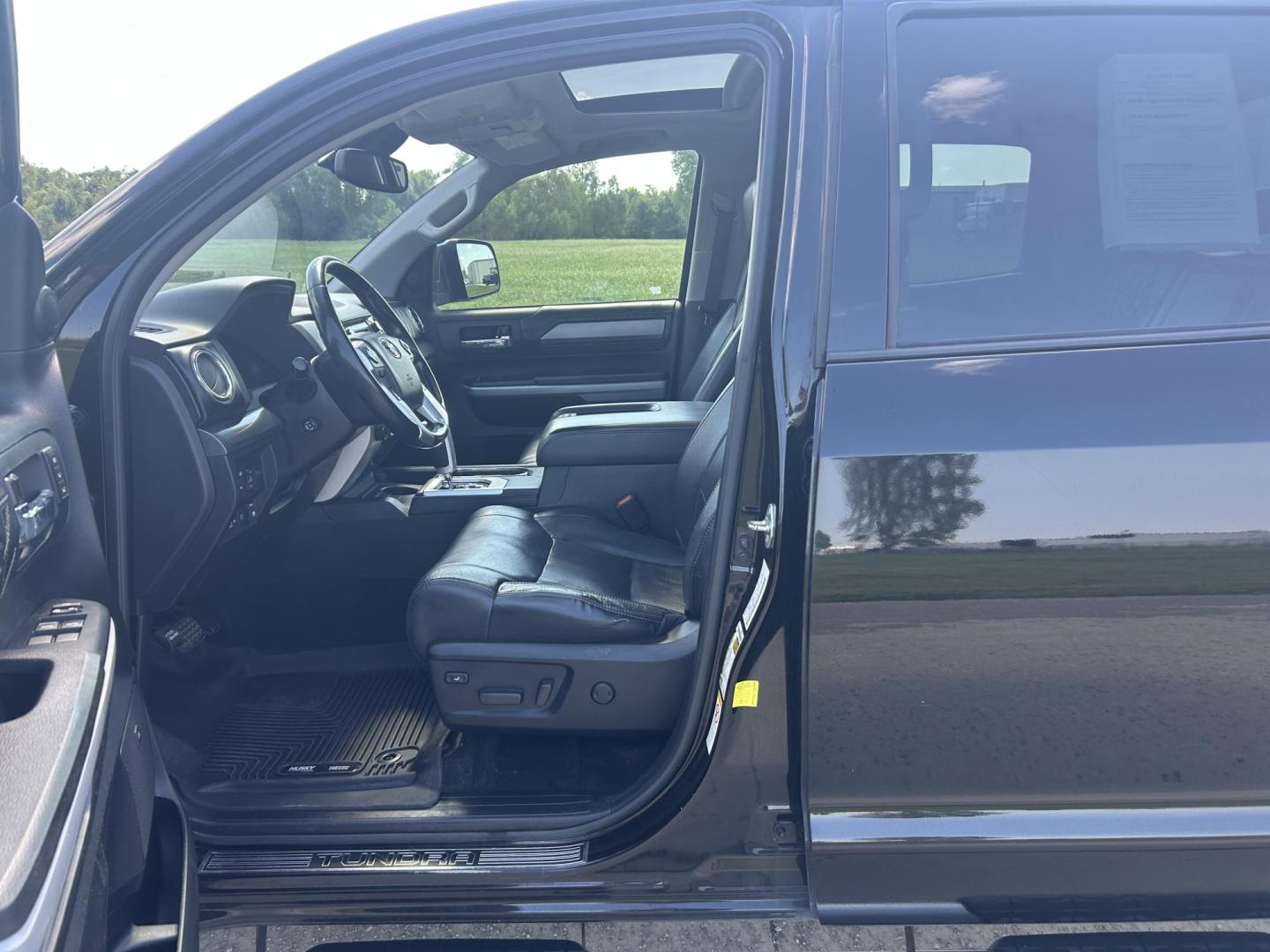 2018 BLACK /Black Toyota Tundra Platinum CrewMax 5.7L FFV 4WD (5TFAW5F15JX) with an 5.7L V8 DOHC 32V engine, Automatic transmission, located at 506 S. Kingshighway, Cape Girardeau, MO, 63703, (573) 235-5000, 37.294991, -89.553635 - 2018 Toyota Tundra Platinum 174xxx miles 4x4 5.7L V8 Automatic Leather Heated/Vented Seats Power Sunroof Navigation Backup Camera Power Driver Seat Bluetooth Cruise Power Windows/Locks/Mirrors We have financing available and we accept trades! Fill out a credit application on our websit - Photo#16