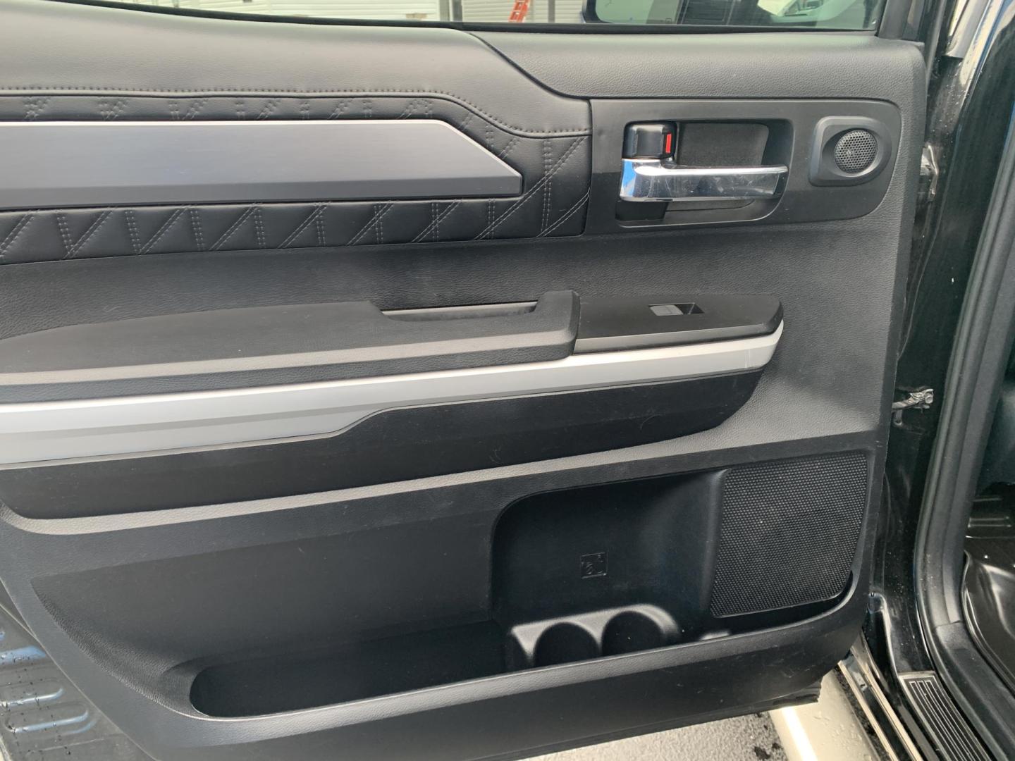 2018 BLACK /Black Toyota Tundra Platinum CrewMax 5.7L FFV 4WD (5TFAW5F15JX) with an 5.7L V8 DOHC 32V engine, Automatic transmission, located at 506 S. Kingshighway, Cape Girardeau, MO, 63703, (573) 235-5000, 37.294991, -89.553635 - 2018 Toyota Tundra Platinum 174xxx miles 4x4 5.7L V8 Automatic Leather Heated/Vented Seats Power Sunroof Navigation Backup Camera Power Driver Seat Bluetooth Cruise Power Windows/Locks/Mirrors We have financing available and we accept trades! Fill out a credit application on our websit - Photo#21