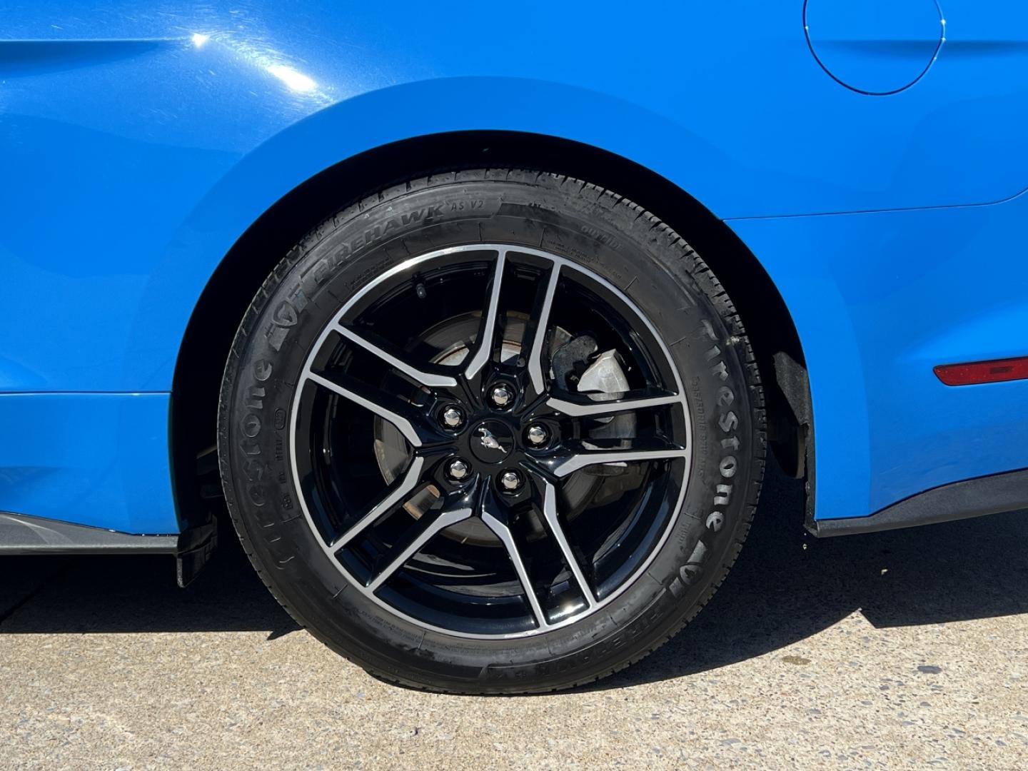 2022 BLUE /Black Leather Ford Mustang EcoBoost Premium Convertible (1FATP8UH4N5) with an 2.3L 4 Cyl. engine, Automatic transmission, located at 506 S. Kingshighway, Cape Girardeau, MO, 63703, (573) 235-5000, 37.294991, -89.553635 - 2022 Ford Mustang Ecoboost Premium 59xxx miles Rear Wheel Drive 2.3L 4 Cyl. Automatic Leather Power/Heated/Cooled Seats Backup Camera Bluetooth Remote Start Cruise Power Windows/Locks/Mirrors We have financing available and we accept trades! Fill out a credit application on our website o - Photo#38