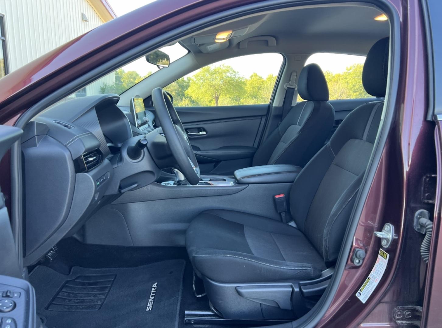 2024 BURGUNDY /Black Cloth Nissan Sentra SV (3N1AB8CV6RY) with an 2.0L 4 Cyl. engine, CVT transmission, located at 2990 Old Orchard Rd., Jackson, MO, 63755, 37.354214, -89.612106 - 2024 Nissan Sentra SV 1-Owner 88xxx miles Front Wheel Drive 2.0L 4 Cyl. Automatic Backup Camera Bluetooth Cruise Power Windows/Locks/Mirrors We have financing available and we accept trades! Fill out a credit application on our website or come by today! If you have any questions, give us - Photo#11