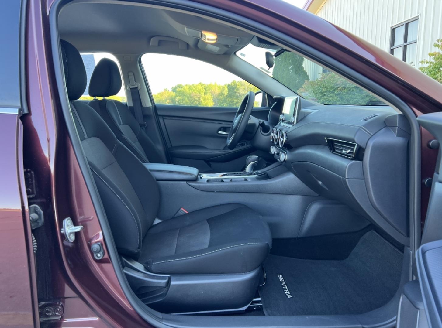 2024 BURGUNDY /Black Cloth Nissan Sentra SV (3N1AB8CV6RY) with an 2.0L 4 Cyl. engine, CVT transmission, located at 2990 Old Orchard Rd., Jackson, MO, 63755, 37.354214, -89.612106 - 2024 Nissan Sentra SV 1-Owner 88xxx miles Front Wheel Drive 2.0L 4 Cyl. Automatic Backup Camera Bluetooth Cruise Power Windows/Locks/Mirrors We have financing available and we accept trades! Fill out a credit application on our website or come by today! If you have any questions, give us - Photo#13