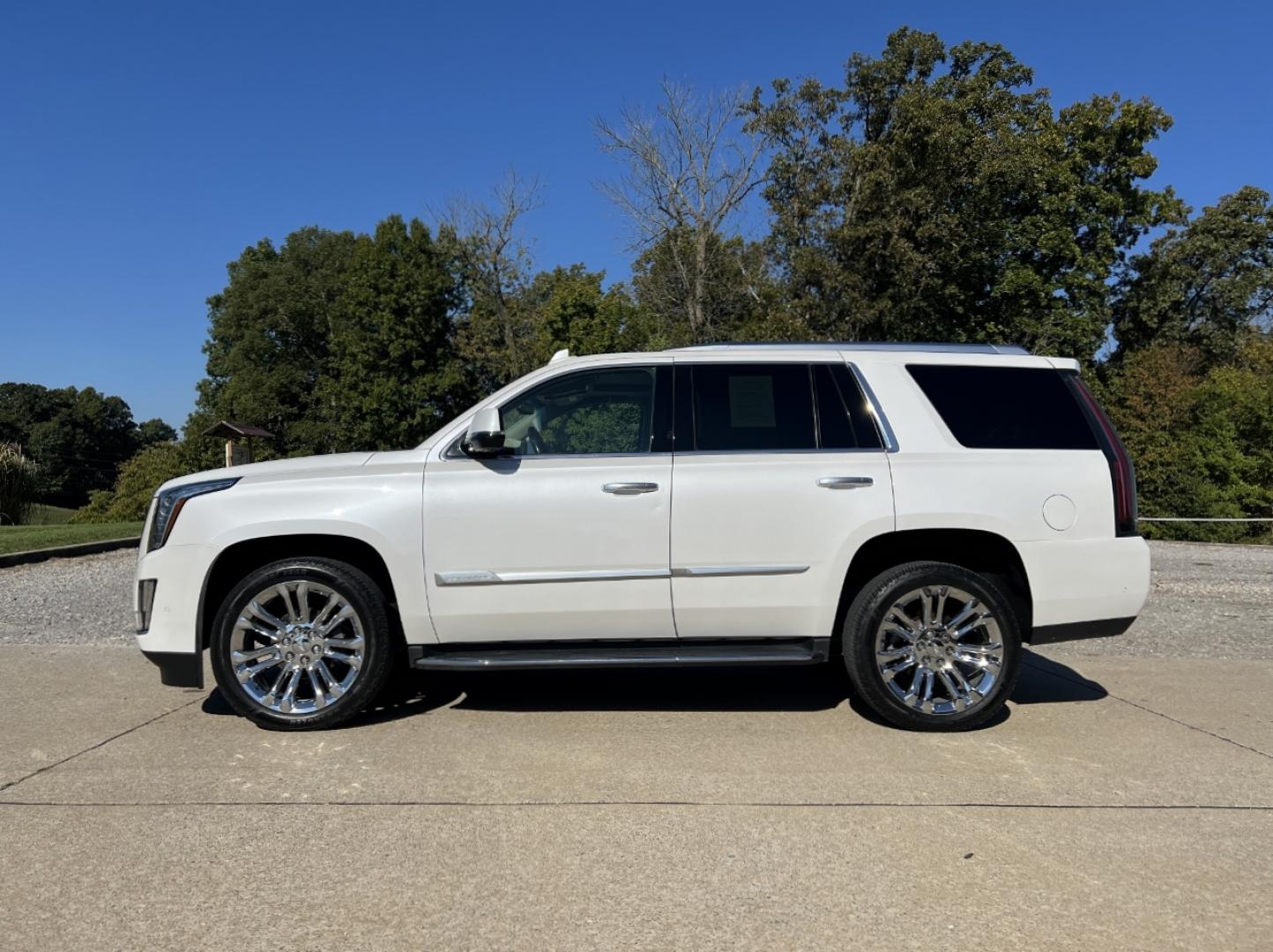 2019 WHITE /Brown Leather Cadillac Escalade Luxury 4WD (1GYS4BKJ8KR) with an 6.2L V8 engine, Automatic transmission, located at 2990 Old Orchard Rd., Jackson, MO, 63755, 37.354214, -89.612106 - 2019 Cadillac Escalade Luxury 135xxx miles 4 Wheel Drive 6.2L V8 Automatic Leather 3rd Row Navigation Rear Entertainment Backup Camera Power/Heated/Cooled Seats Heated Rear Seats Heated Steering Wheel Bluetooth Remote Start Head Up Display Cruise Power Windows/Locks/Mirrors We have - Photo#13