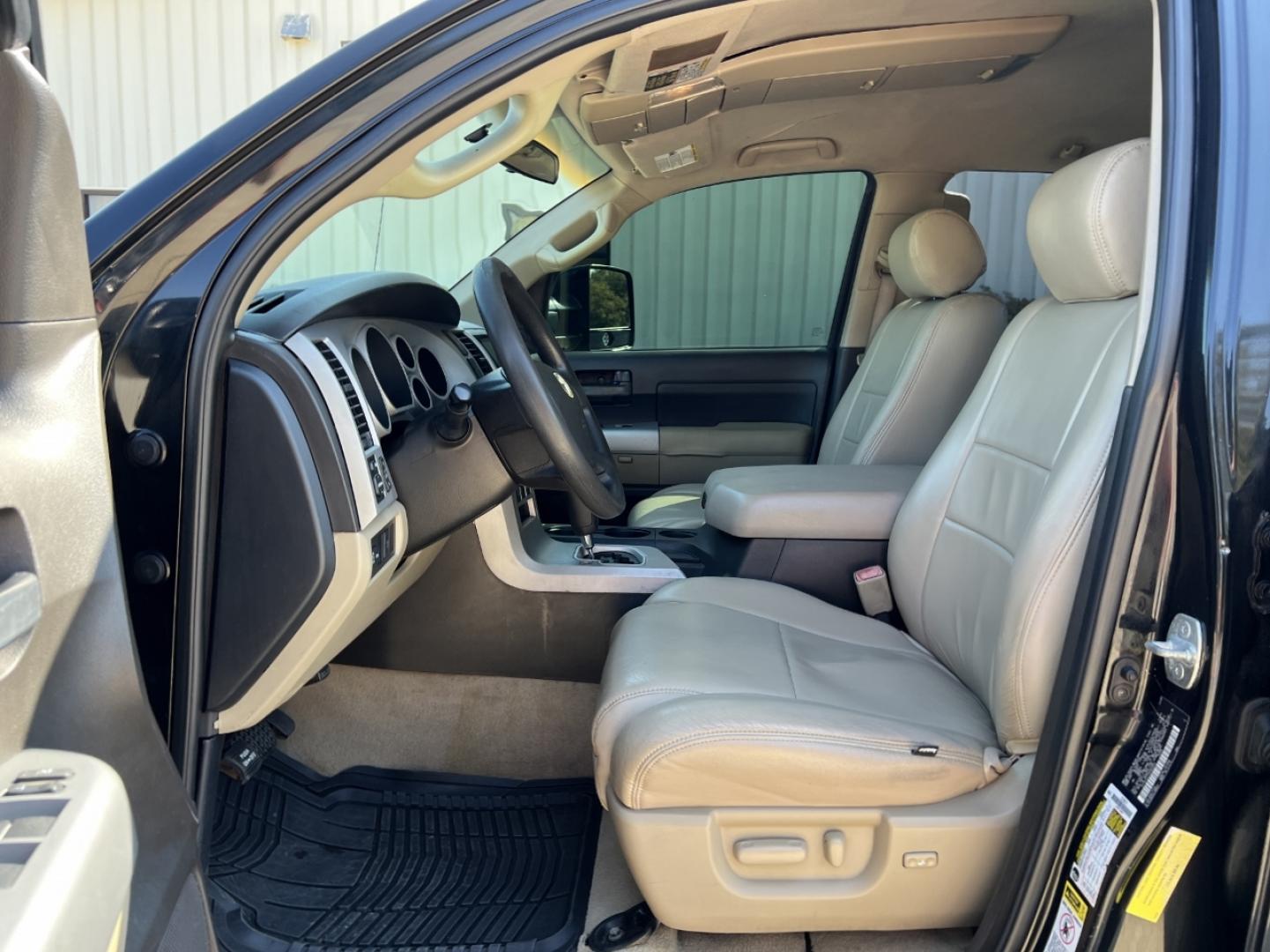 2009 BLACK /Tan Leather Toyota Tundra SR5 5.7L Double Cab 4WD (5TFBV54179X) with an 5.7L V8 engine, Automatic transmission, located at 2990 Old Orchard Rd., Jackson, MO, 63755, 37.354214, -89.612106 - 2009 Toyota Tundra SR5 116xxx miles 4x4 5.7L V8 Automatic Leather Power Driver Seat New Wheels Cruise Power Windows/Locks/Mirrors We have financing available and we accept trades! Fill out a credit application on our website or come by today! If you have any questions, give us a call at ( - Photo#12