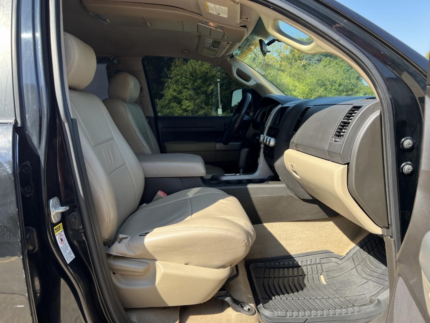 2009 BLACK /Tan Leather Toyota Tundra SR5 5.7L Double Cab 4WD (5TFBV54179X) with an 5.7L V8 engine, Automatic transmission, located at 2990 Old Orchard Rd., Jackson, MO, 63755, 37.354214, -89.612106 - 2009 Toyota Tundra SR5 116xxx miles 4x4 5.7L V8 Automatic Leather Power Driver Seat New Wheels Cruise Power Windows/Locks/Mirrors We have financing available and we accept trades! Fill out a credit application on our website or come by today! If you have any questions, give us a call at ( - Photo#14