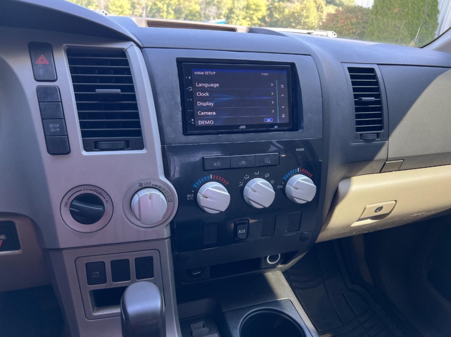 2009 BLACK /Tan Leather Toyota Tundra SR5 5.7L Double Cab 4WD (5TFBV54179X) with an 5.7L V8 engine, Automatic transmission, located at 2990 Old Orchard Rd., Jackson, MO, 63755, 37.354214, -89.612106 - 2009 Toyota Tundra SR5 116xxx miles 4x4 5.7L V8 Automatic Leather Power Driver Seat New Wheels Cruise Power Windows/Locks/Mirrors We have financing available and we accept trades! Fill out a credit application on our website or come by today! If you have any questions, give us a call at ( - Photo#22