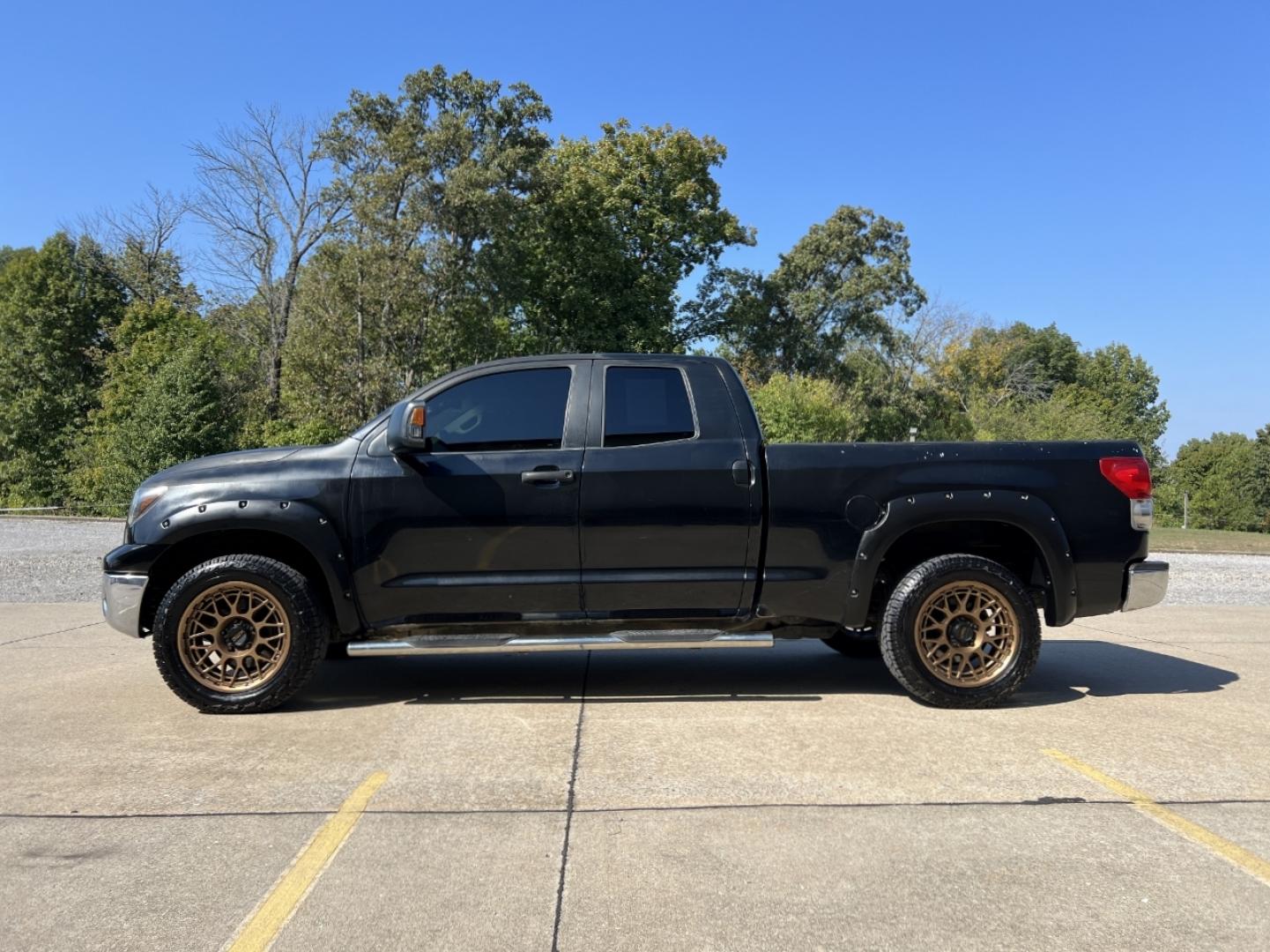 2009 BLACK /Tan Leather Toyota Tundra SR5 5.7L Double Cab 4WD (5TFBV54179X) with an 5.7L V8 engine, Automatic transmission, located at 2990 Old Orchard Rd., Jackson, MO, 63755, 37.354214, -89.612106 - 2009 Toyota Tundra SR5 116xxx miles 4x4 5.7L V8 Automatic Leather Power Driver Seat New Wheels Cruise Power Windows/Locks/Mirrors We have financing available and we accept trades! Fill out a credit application on our website or come by today! If you have any questions, give us a call at ( - Photo#5