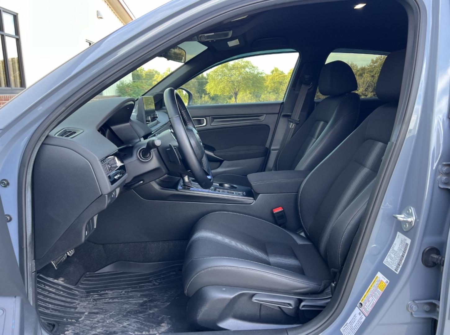 2024 GRAY /Black Cloth Honda Civic Sport Hatchback CVT (19XFL2H87RE) with an 2.0L 4 Cyl. TURBO engine, Automatic transmission, located at 2990 Old Orchard Rd., Jackson, MO, 63755, 37.354214, -89.612106 - 2024 Honda Civic Sport Local 1-Owner Only 10xxx miles Front Wheel Drive 2.0L 4 Cyl. Automatic Backup Camera Bluetooth Remote Start Cruise Power Windows/Locks/Mirrors We have financing available and we accept trades! Fill out a credit application on our website or come by today! If you ha - Photo#12