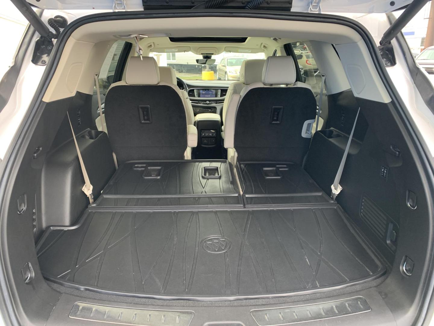 2022 WHITE /Cream Buick Enclave Avenir AWD (5GAEVCKW4NJ) with an 3.6L V6 DOHC 24V engine, Automatic transmission, located at 506 S. Kingshighway, Cape Girardeau, MO, 63703, (573) 235-5000, 37.294991, -89.553635 - 2022 Buick Enclave Avenir AWD Only 40xxx miles!! All Wheel Drive 3.6L 6 Cylinder Automatic Leather Heads Up Display Navigation Integrated Rearview Mirror Dual Climate Control Power/Heated/Cooled Seats Heated Rear Seats Backup Camera Panoramic Sunroof/Moonroof Bluetooth Remote Start P - Photo#40