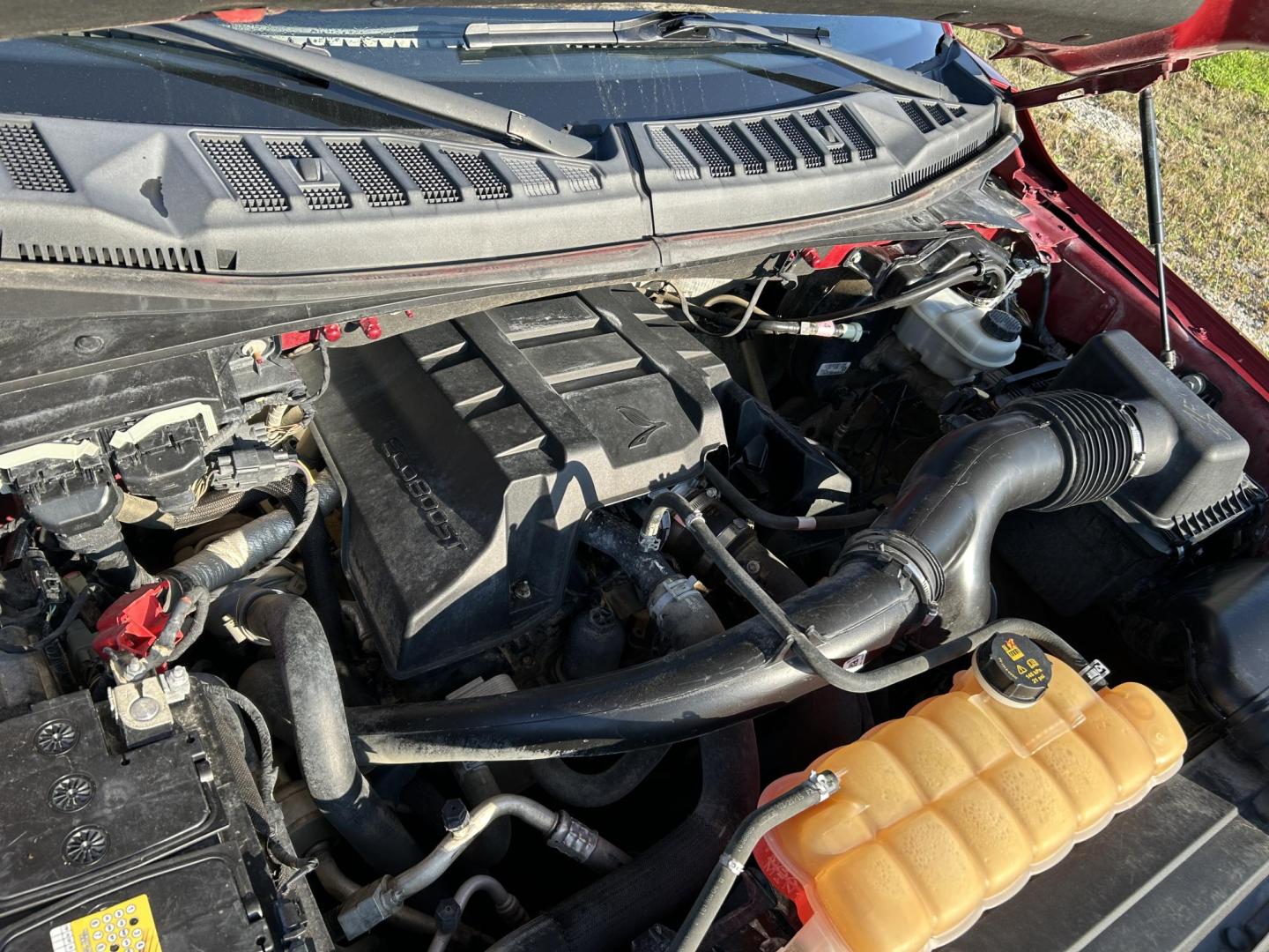 2015 MAROON /Gray Ford F-150 XLT SuperCrew 6.5-ft. Bed 4WD (1FTEW1EP7FK) with an 2.7L V6 DOHC 24V engine, 6-Speed Automatic transmission, located at 506 S. Kingshighway, Cape Girardeau, MO, 63703, (573) 235-5000, 37.294991, -89.553635 - 2015 Ford F-150 XLT 199xxx miles 4x4 2.7L V6 Automatic Backup Camera Heated Front Seats Power Driver Seat Bluetooth Cruise Power Windows/Locks/Mirrors We have financing available and we accept trades! Fill out a credit application on our website or come by today! If you have any question - Photo#37