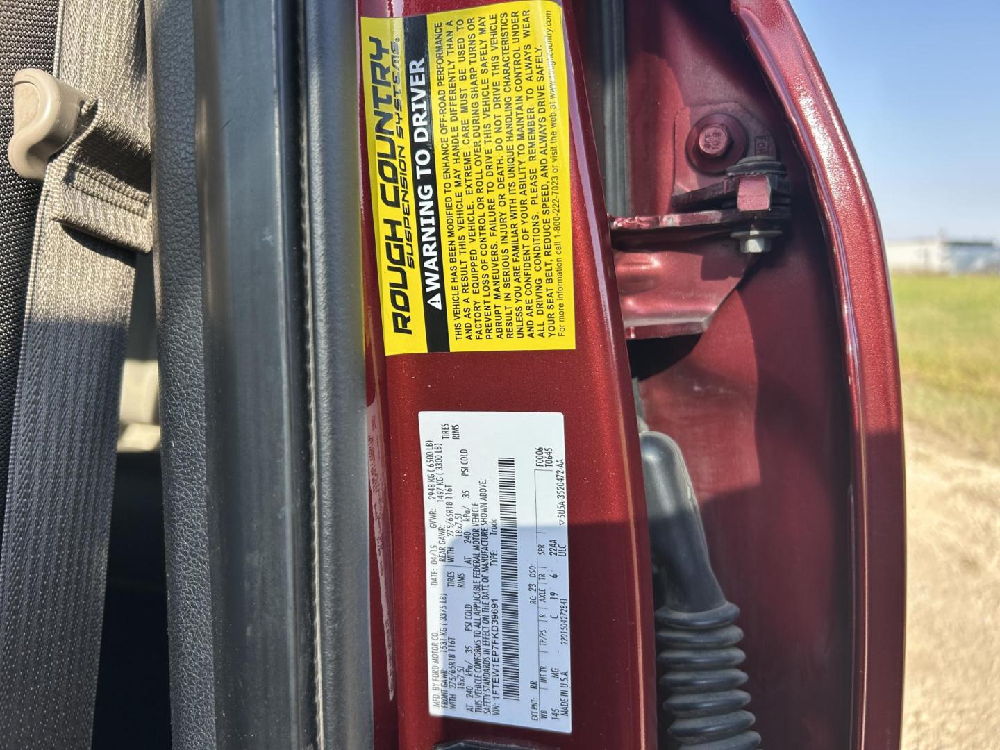 2015 MAROON /Gray Ford F-150 XLT SuperCrew 6.5-ft. Bed 4WD (1FTEW1EP7FK) with an 2.7L V6 DOHC 24V engine, 6-Speed Automatic transmission, located at 506 S. Kingshighway, Cape Girardeau, MO, 63703, (573) 235-5000, 37.294991, -89.553635 - 2015 Ford F-150 XLT 199xxx miles 4x4 2.7L V6 Automatic Backup Camera Heated Front Seats Power Driver Seat Bluetooth Cruise Power Windows/Locks/Mirrors We have financing available and we accept trades! Fill out a credit application on our website or come by today! If you have any question - Photo#46