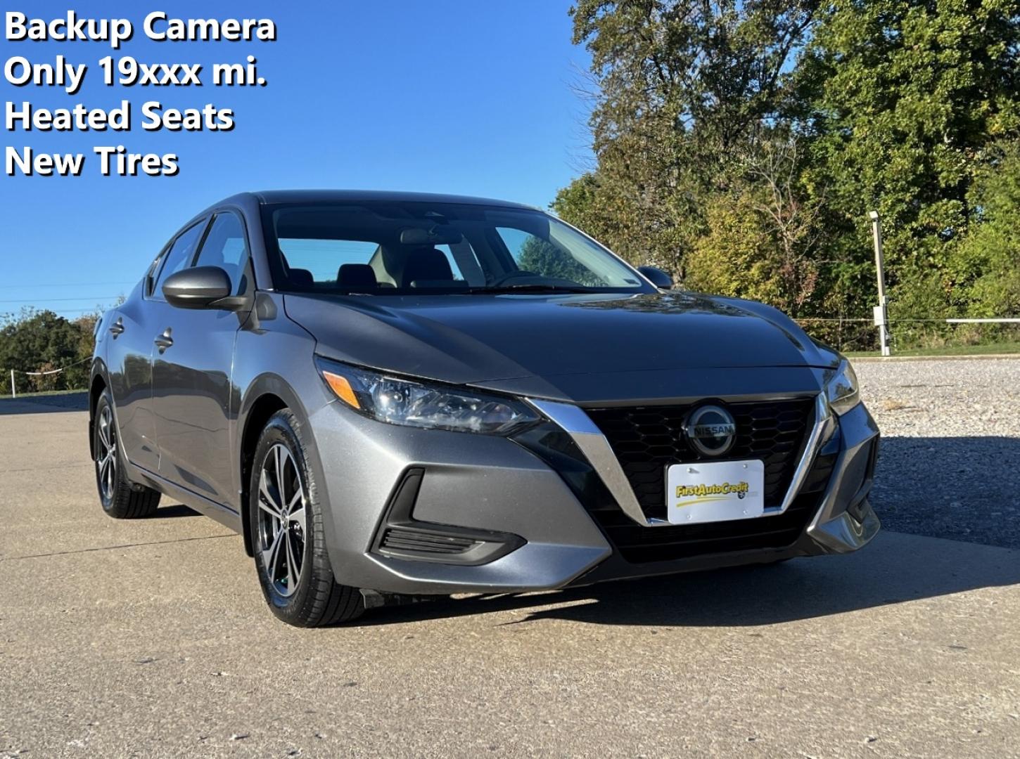 2023 GRAY /Black Nissan Sentra SV (3N1AB8CVXPY) with an 2.0L 4 Cyl. engine, CVT transmission, located at 2990 Old Orchard Rd., Jackson, MO, 63755, 37.354214, -89.612106 - 2023 Nissan Sentra SV Only 19xxx miles Front Wheel Drive 2.0L 4 Cyl. Automatic Backup Camera Heated Seats Heated Steering Wheel Bluetooth Remote Start Cruise Power Windows/Locks/Mirrors We have financing available and we accept trades! Fill out a credit application on our website or come - Photo#0