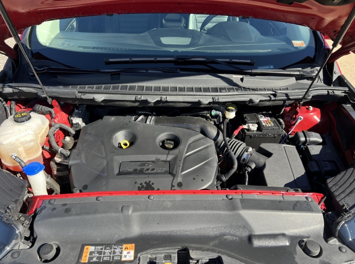 2018 RED /Black Leather Ford Edge SEL AWD (2FMPK4J96JB) with an 2.0L 4 Cyl. engine, Automatic transmission, located at 506 S. Kingshighway, Cape Girardeau, MO, 63703, (573) 235-5000, 37.294991, -89.553635 - 2018 Ford Edge SEL 1-Owner 76xxx miles All Wheel Drive 2.0L 4 Cyl. Automatic Leather Navigation Power/Heated Seats Backup Camera Bluetooth Remote Start Cruise Power Windows/Locks/Mirrors We have financing available and we accept trades! Fill out a credit application on our website or c - Photo#36