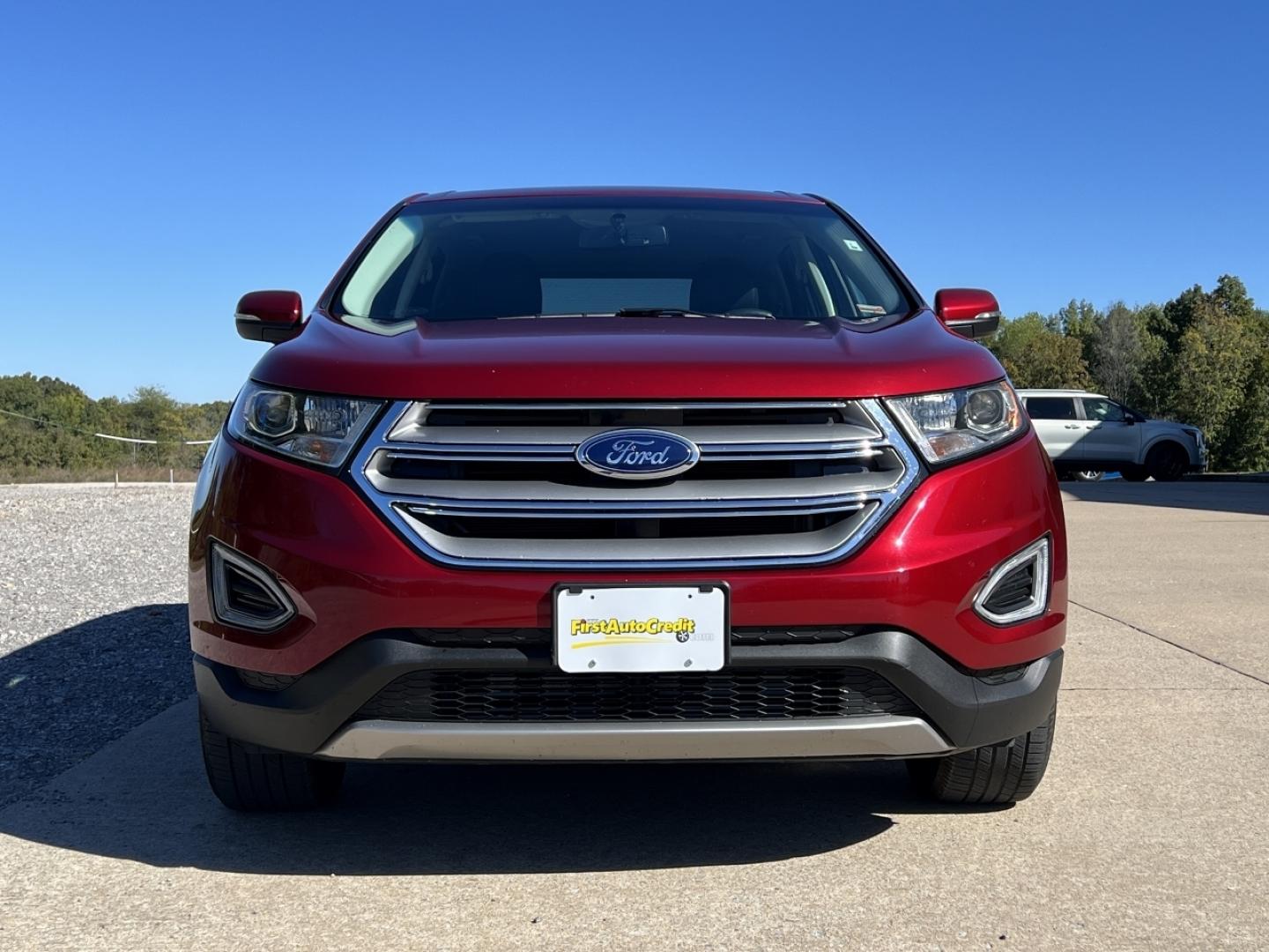 2018 RED /Black Leather Ford Edge SEL AWD (2FMPK4J96JB) with an 2.0L 4 Cyl. engine, Automatic transmission, located at 506 S. Kingshighway, Cape Girardeau, MO, 63703, (573) 235-5000, 37.294991, -89.553635 - 2018 Ford Edge SEL 1-Owner 76xxx miles All Wheel Drive 2.0L 4 Cyl. Automatic Leather Navigation Power/Heated Seats Backup Camera Bluetooth Remote Start Cruise Power Windows/Locks/Mirrors We have financing available and we accept trades! Fill out a credit application on our website or c - Photo#13