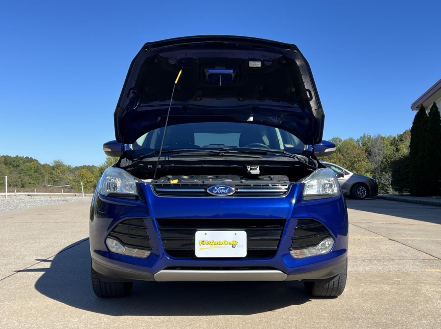 2015 BLUE /Black Leather Ford Escape Titanium FWD (1FMCU0J95FU) with an 2.0L 4 Cyl. engine, Automatic transmission, located at 2990 Old Orchard Rd., Jackson, MO, 63755, 37.354214, -89.612106 - 2015 Ford Escape Titanium 111xxx miles Front Wheel Drive 2.0L 4 Cyl. Automatic Leather Navigation Power/Heated Seats Backup Camera Bluetooth Remote Start Cruise Power Windows/Locks/Mirrors We have financing available and we accept trades! Fill out a credit application on our website or - Photo#37