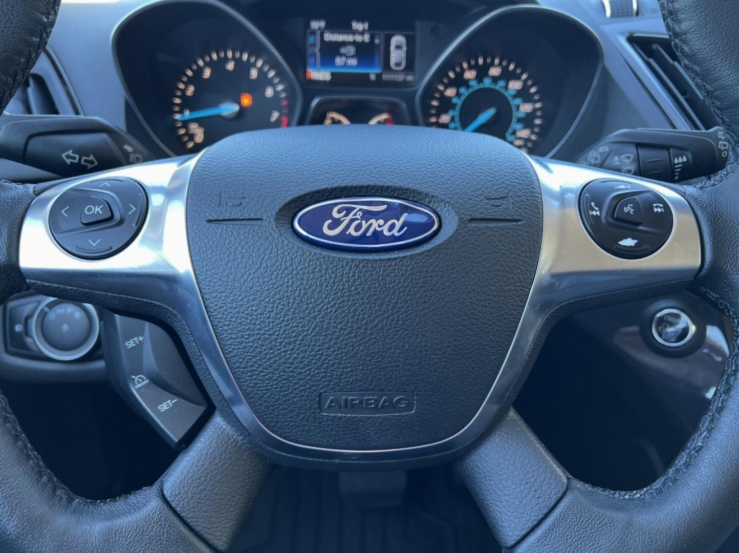 2015 BLUE /Black Leather Ford Escape Titanium FWD (1FMCU0J95FU) with an 2.0L 4 Cyl. engine, Automatic transmission, located at 2990 Old Orchard Rd., Jackson, MO, 63755, 37.354214, -89.612106 - 2015 Ford Escape Titanium 111xxx miles Front Wheel Drive 2.0L 4 Cyl. Automatic Leather Navigation Power/Heated Seats Backup Camera Bluetooth Remote Start Cruise Power Windows/Locks/Mirrors We have financing available and we accept trades! Fill out a credit application on our website or - Photo#25