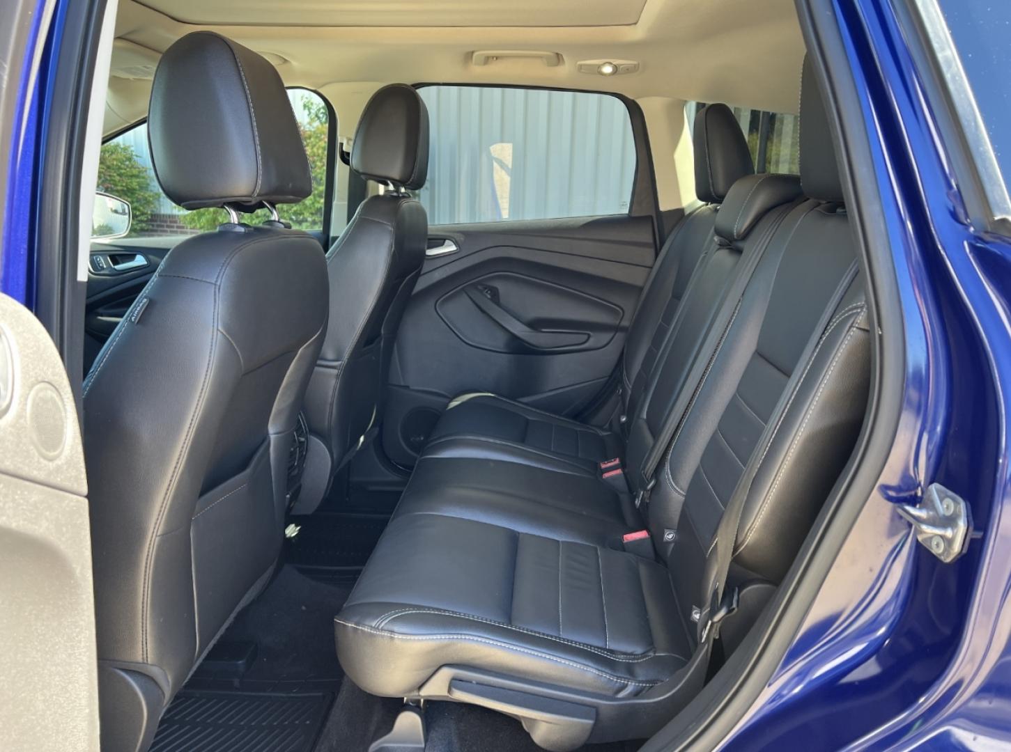 2015 BLUE /Black Leather Ford Escape Titanium FWD (1FMCU0J95FU) with an 2.0L 4 Cyl. engine, Automatic transmission, located at 2990 Old Orchard Rd., Jackson, MO, 63755, 37.354214, -89.612106 - 2015 Ford Escape Titanium 111xxx miles Front Wheel Drive 2.0L 4 Cyl. Automatic Leather Navigation Power/Heated Seats Backup Camera Bluetooth Remote Start Cruise Power Windows/Locks/Mirrors We have financing available and we accept trades! Fill out a credit application on our website or - Photo#19