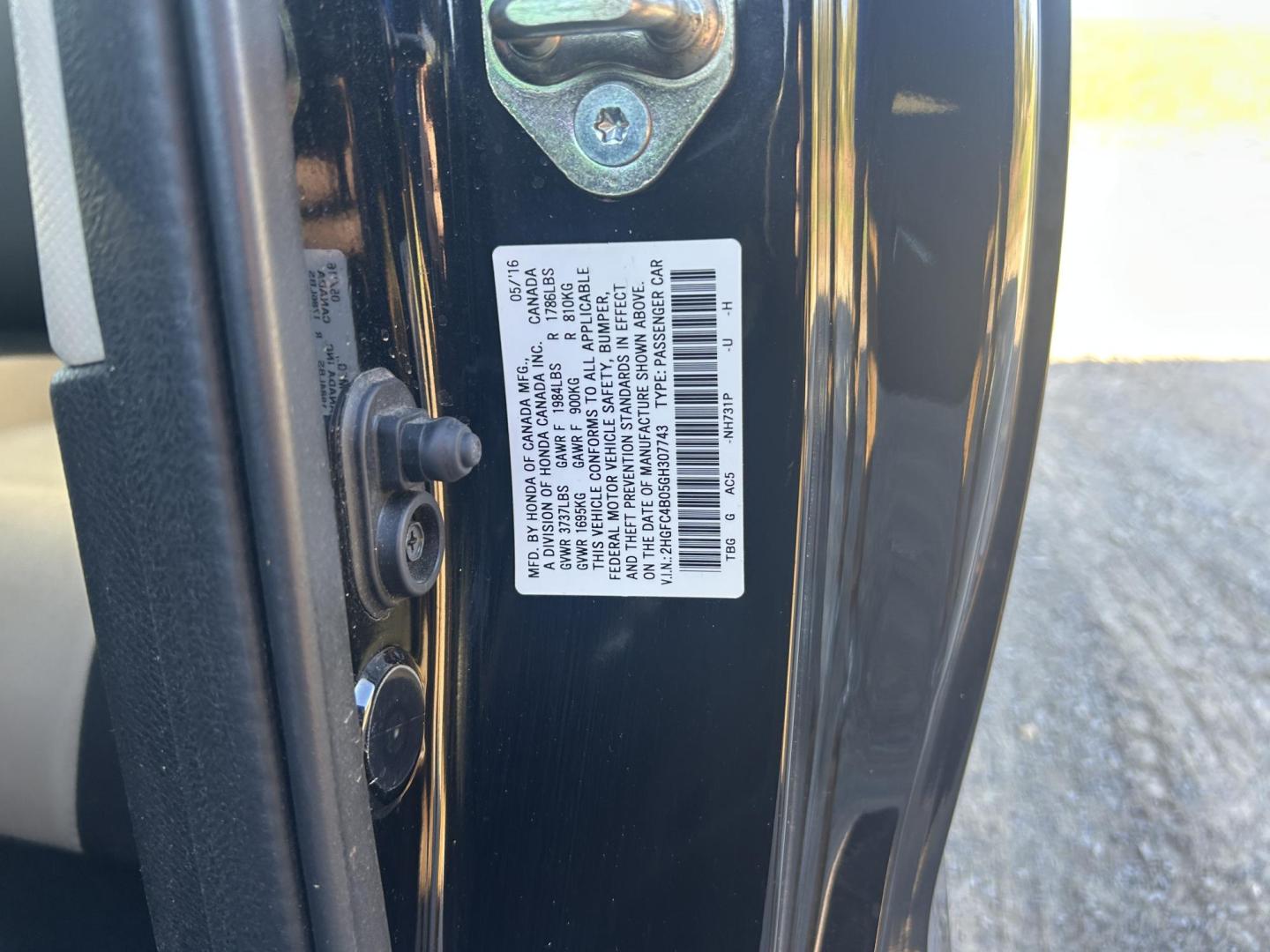 2016 BLACK /Tan Honda Civic LX-P Coupe CVT (2HGFC4B05GH) with an 2.0L L4 DOHC 16V engine, CVT transmission, located at 506 S. Kingshighway, Cape Girardeau, MO, 63703, (573) 235-5000, 37.294991, -89.553635 - 2016 Honda Civic LX-P Coupe Only 64xxx miles Front Wheel Drive 2.0L 4 Cyl. Automatic Sunroof Backup Camera Bluetooth Remote Start Cruise Power Windows/Locks/Mirrors We have financing available and we accept trades! Fill out a credit application on our website or come by today! If you hav - Photo#30