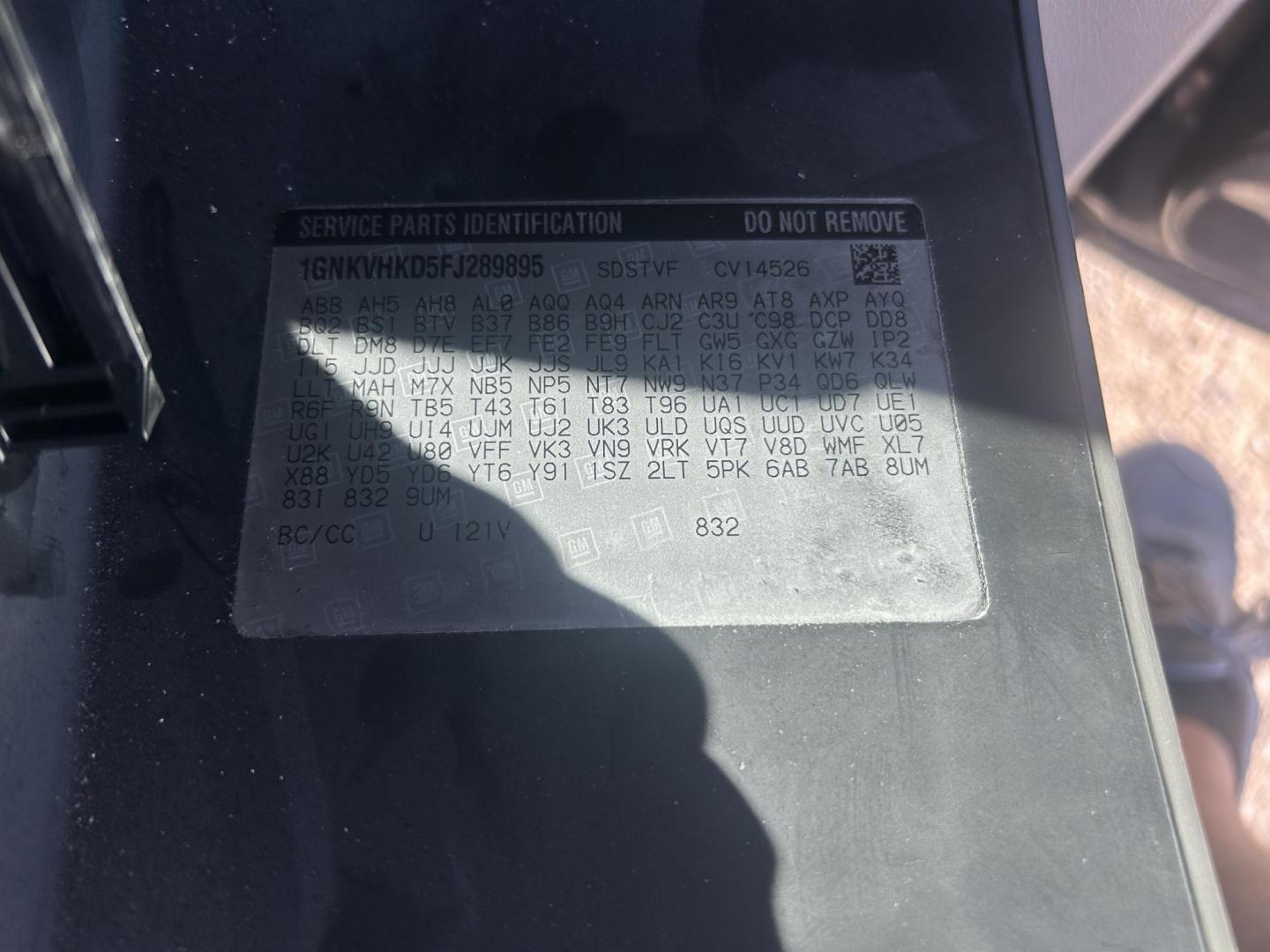 2015 GRAY /Gray Chevrolet Traverse 2LT AWD (1GNKVHKD5FJ) with an 3.6L V6 DOHC 24V engine, Automatic transmission, located at 506 S. Kingshighway, Cape Girardeau, MO, 63703, (573) 235-5000, 37.294991, -89.553635 - 2015 Chevrolet Traverse 2LT 127xxx miles Front Wheel Drive 3.6L V6 Automatic Leather 3rd Row Navigation Rear Entertainment Power/Heated Seats Heated Steering Wheel Backup Camera Sunroof/Moonroof Bluetooth Remote Start Cruise Power Windows/Locks/Mirrors We have financing available an - Photo#32