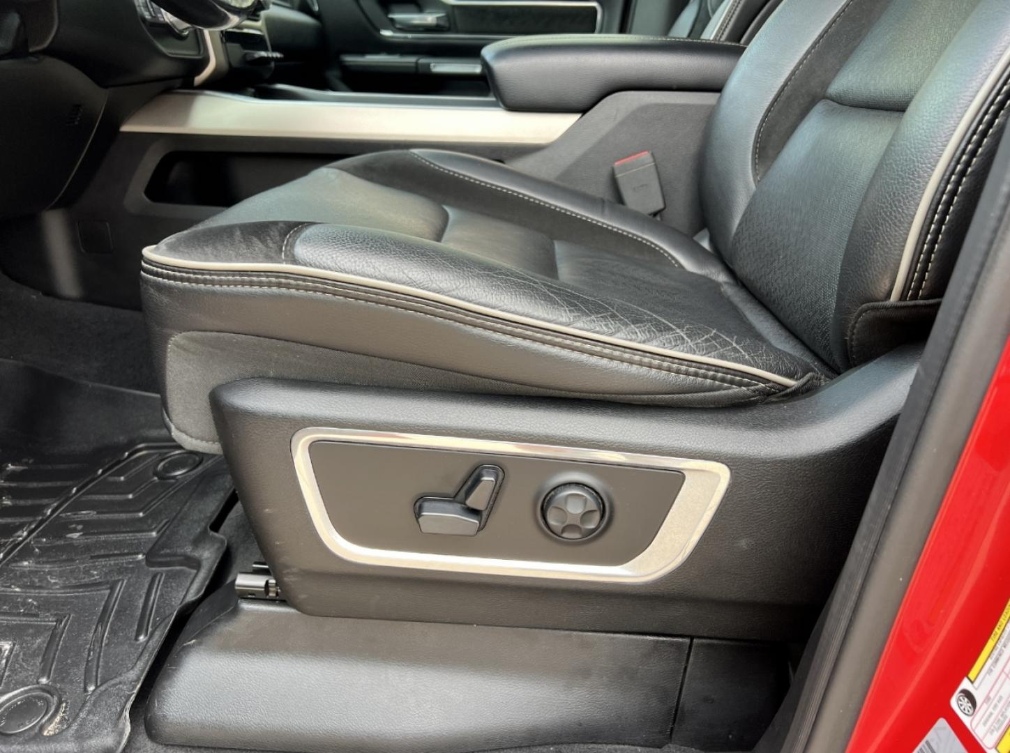 2019 RED /Black Leather RAM 1500 Laramie Crew Cab SWB 4WD (1C6SRFJT2KN) with an 5.7L V8 HEMI engine, Automatic transmission, located at 2990 Old Orchard Rd., Jackson, MO, 63755, 37.354214, -89.612106 - 2019 Ram 1500 Laramie 125xxx miles 4x4 5.7L V8 HEMI Automatic Leather Power/Heated/Cooled Seats Heated Steering Wheel Backup Camera Sunroof Bluetooth Remote Start Cruise Power Windows/Locks/Mirrors We have financing available and we accept trades! Fill out a credit application on our w - Photo#6