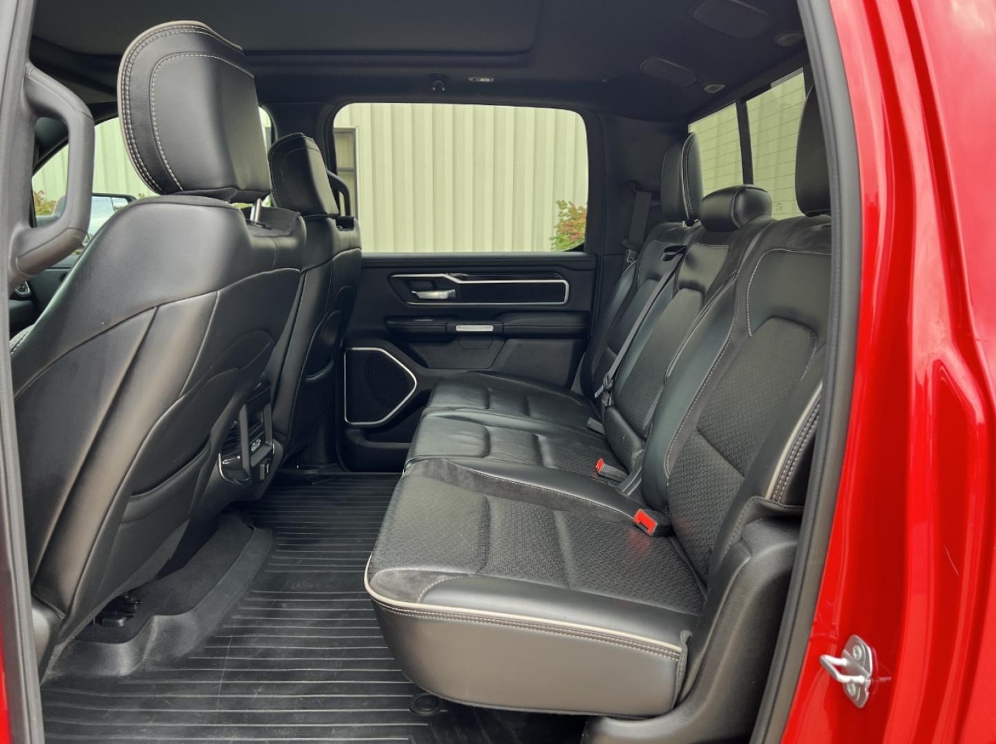 2019 RED /Black Leather RAM 1500 Laramie Crew Cab SWB 4WD (1C6SRFJT2KN) with an 5.7L V8 HEMI engine, Automatic transmission, located at 2990 Old Orchard Rd., Jackson, MO, 63755, 37.354214, -89.612106 - 2019 Ram 1500 Laramie 125xxx miles 4x4 5.7L V8 HEMI Automatic Leather Power/Heated/Cooled Seats Heated Steering Wheel Backup Camera Sunroof Bluetooth Remote Start Cruise Power Windows/Locks/Mirrors We have financing available and we accept trades! Fill out a credit application on our w - Photo#19