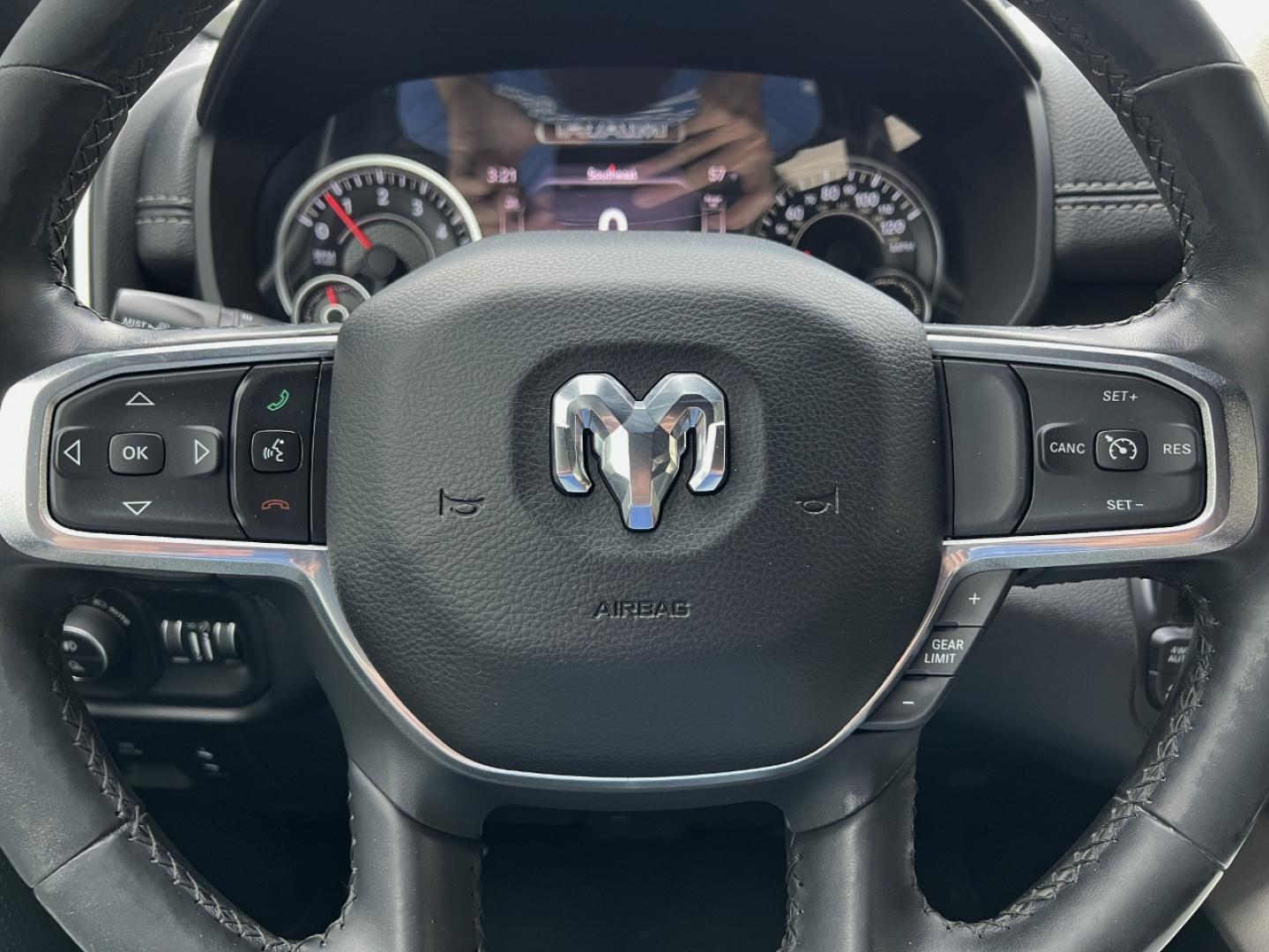 2019 RED /Black Leather RAM 1500 Laramie Crew Cab SWB 4WD (1C6SRFJT2KN) with an 5.7L V8 HEMI engine, Automatic transmission, located at 2990 Old Orchard Rd., Jackson, MO, 63755, 37.354214, -89.612106 - 2019 Ram 1500 Laramie 125xxx miles 4x4 5.7L V8 HEMI Automatic Leather Power/Heated/Cooled Seats Heated Steering Wheel Backup Camera Sunroof Bluetooth Remote Start Cruise Power Windows/Locks/Mirrors We have financing available and we accept trades! Fill out a credit application on our w - Photo#24