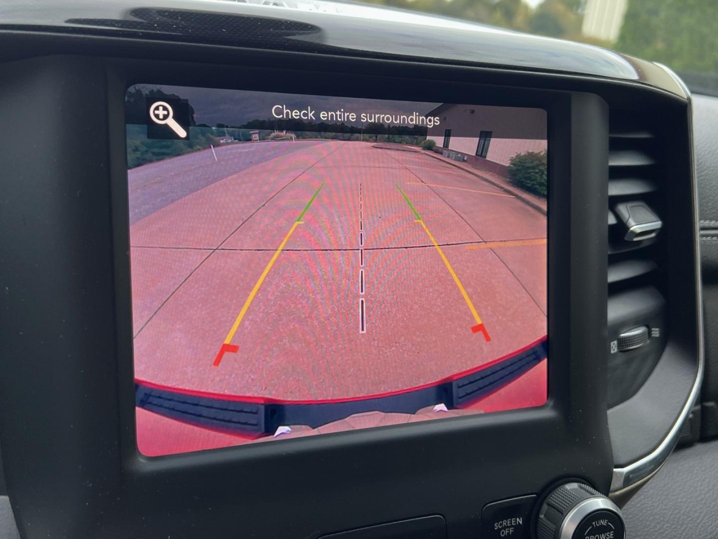 2019 RED /Black Leather RAM 1500 Laramie Crew Cab SWB 4WD (1C6SRFJT2KN) with an 5.7L V8 HEMI engine, Automatic transmission, located at 2990 Old Orchard Rd., Jackson, MO, 63755, 37.354214, -89.612106 - 2019 Ram 1500 Laramie 125xxx miles 4x4 5.7L V8 HEMI Automatic Leather Power/Heated/Cooled Seats Heated Steering Wheel Backup Camera Sunroof Bluetooth Remote Start Cruise Power Windows/Locks/Mirrors We have financing available and we accept trades! Fill out a credit application on our w - Photo#4