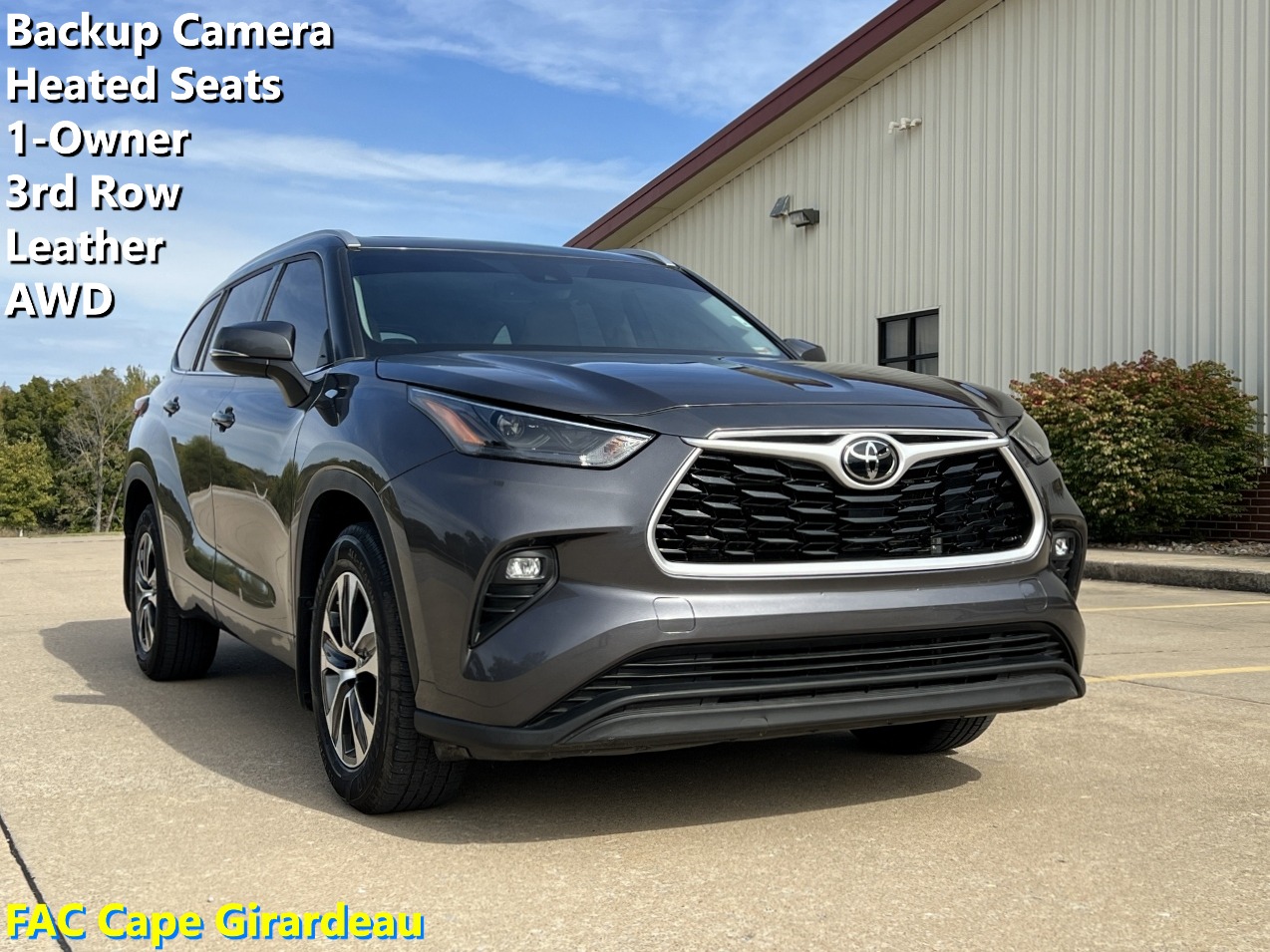 2022 Toyota Highlander XLE AWD V6